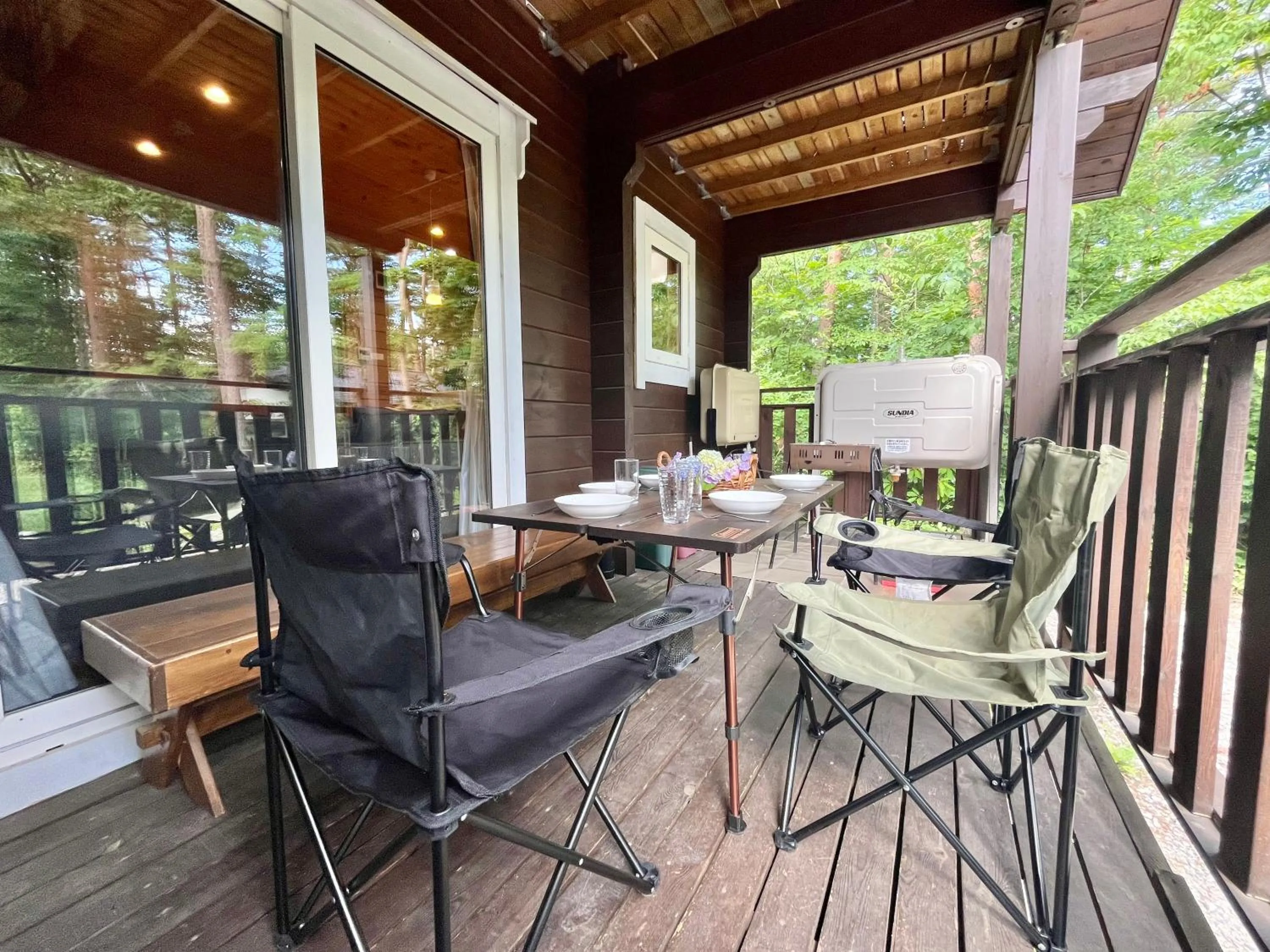 BBQ facilities in HAL Cottage
