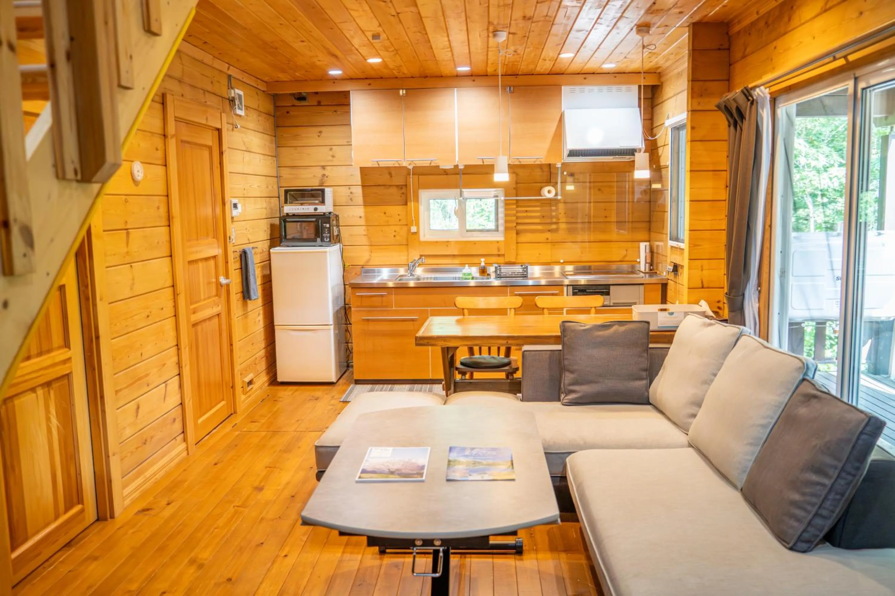 Kitchen or kitchenette in HAL Cottage