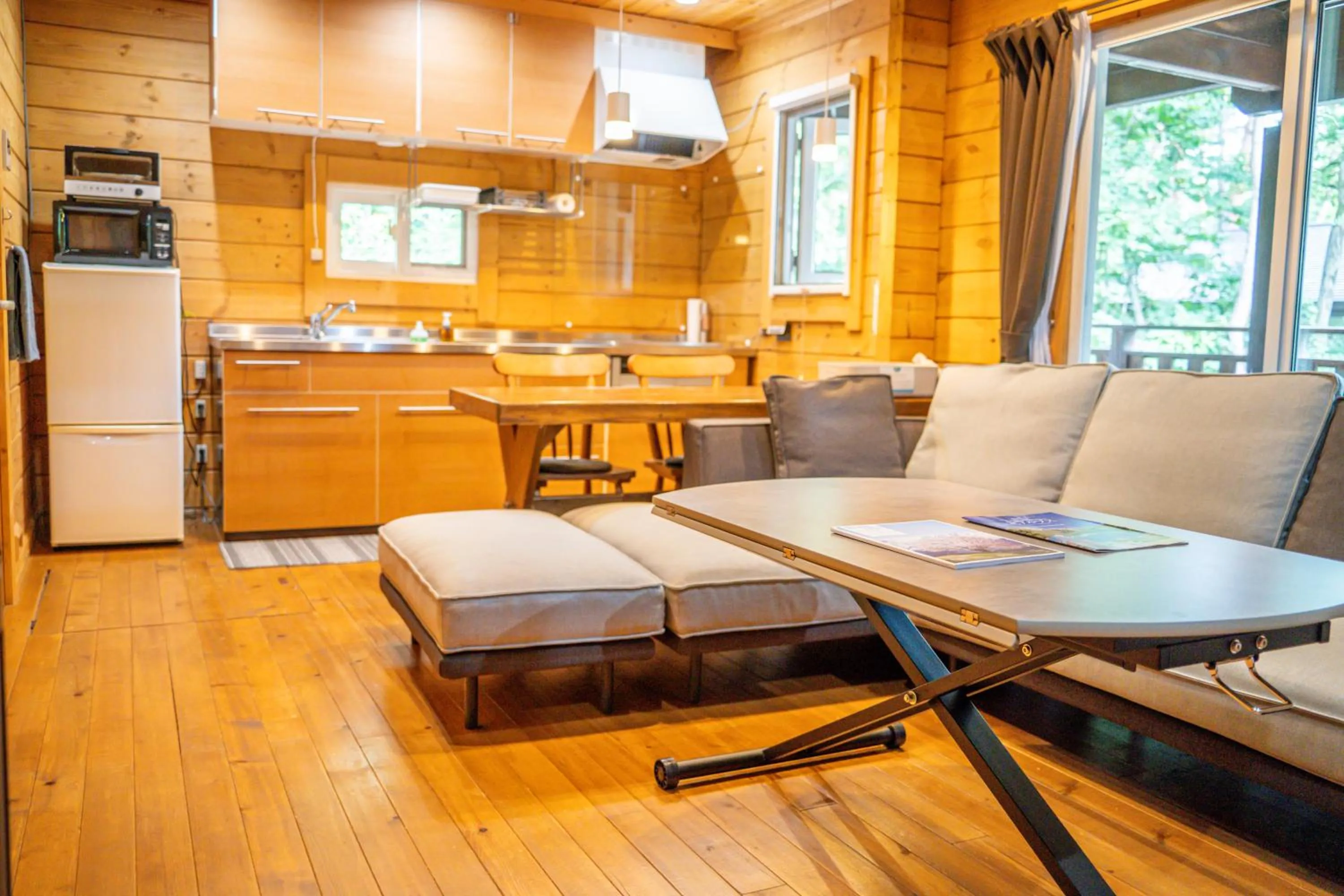 Kitchen or kitchenette in HAL Cottage