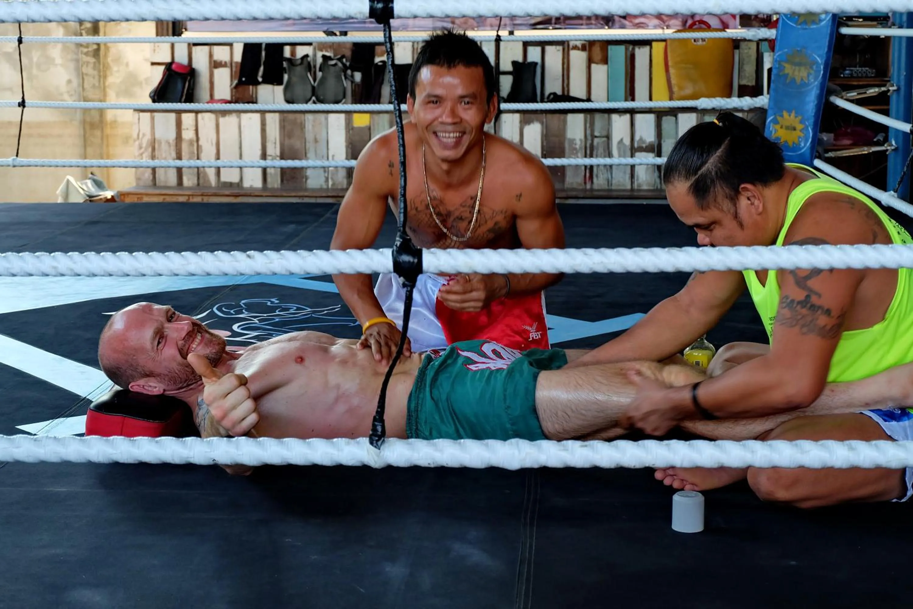 Staff in Sor Vorapin Muay Thai Home