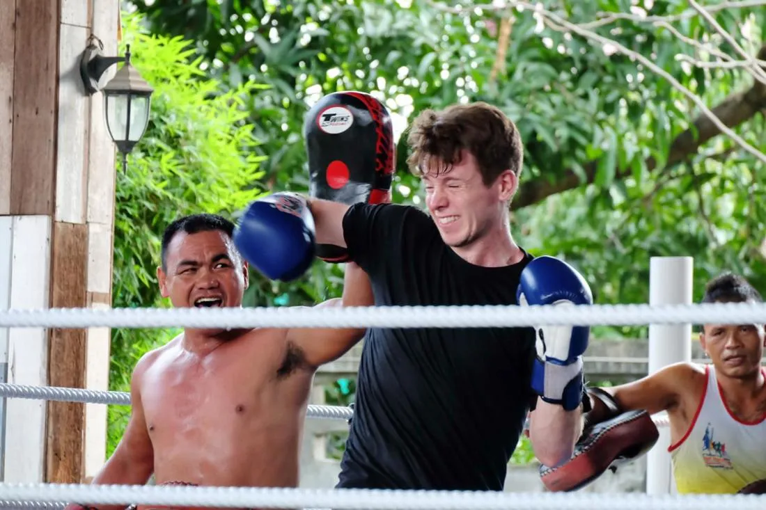 Guests in Sor Vorapin Muay Thai Home