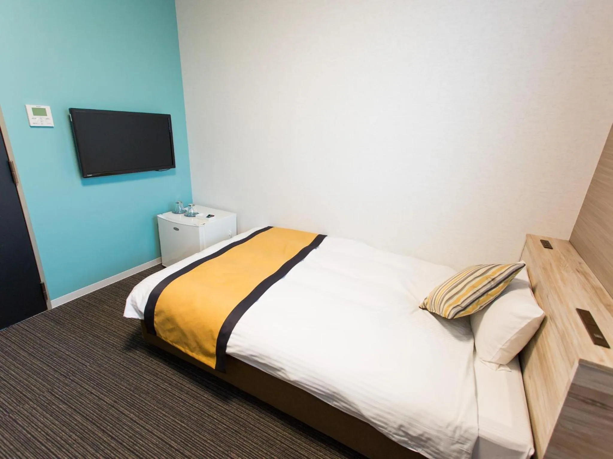 Photo of the whole room, Bed in Hotel AreaOne Nobeoka