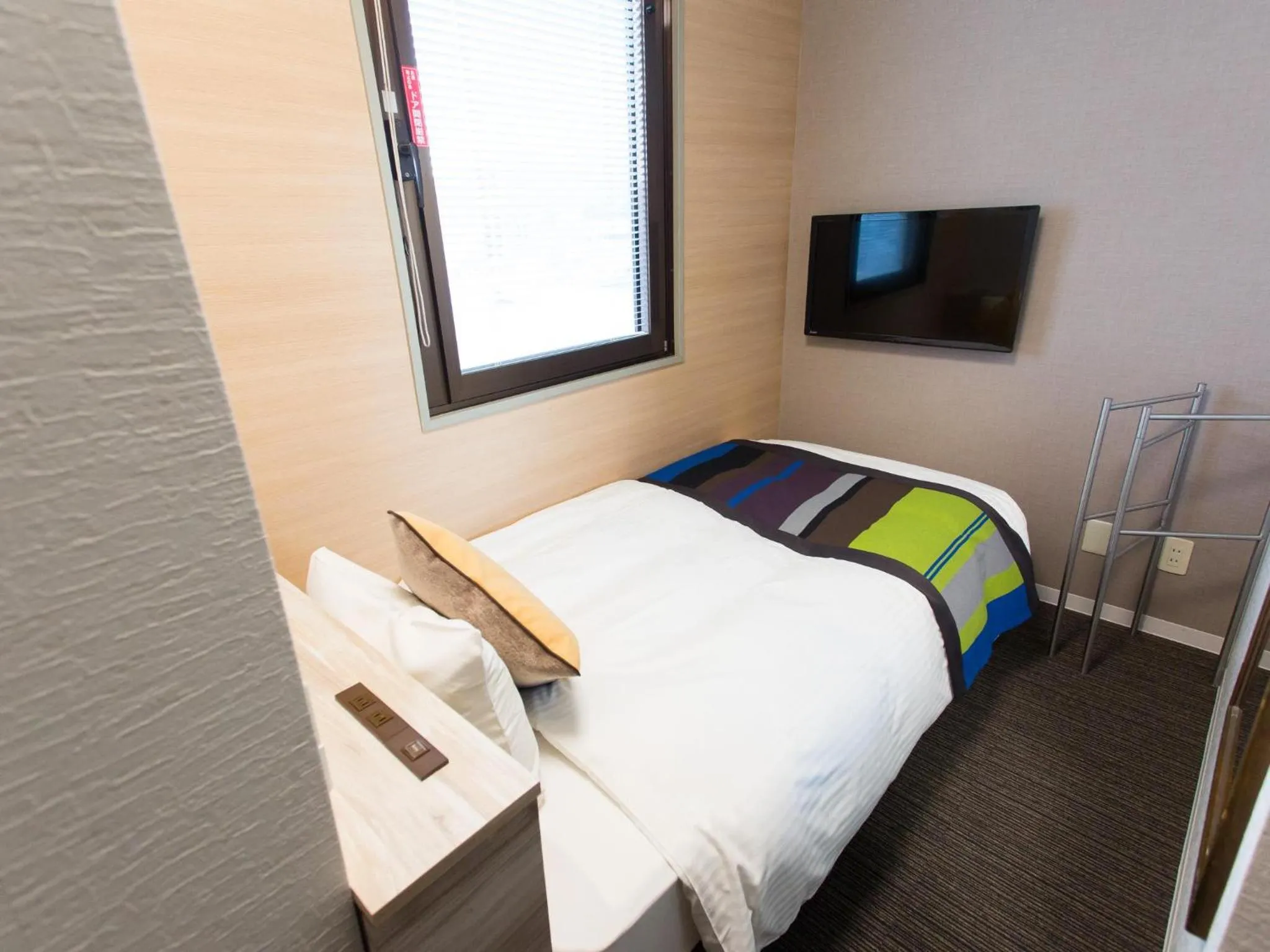 Photo of the whole room, Bed in Hotel AreaOne Nobeoka