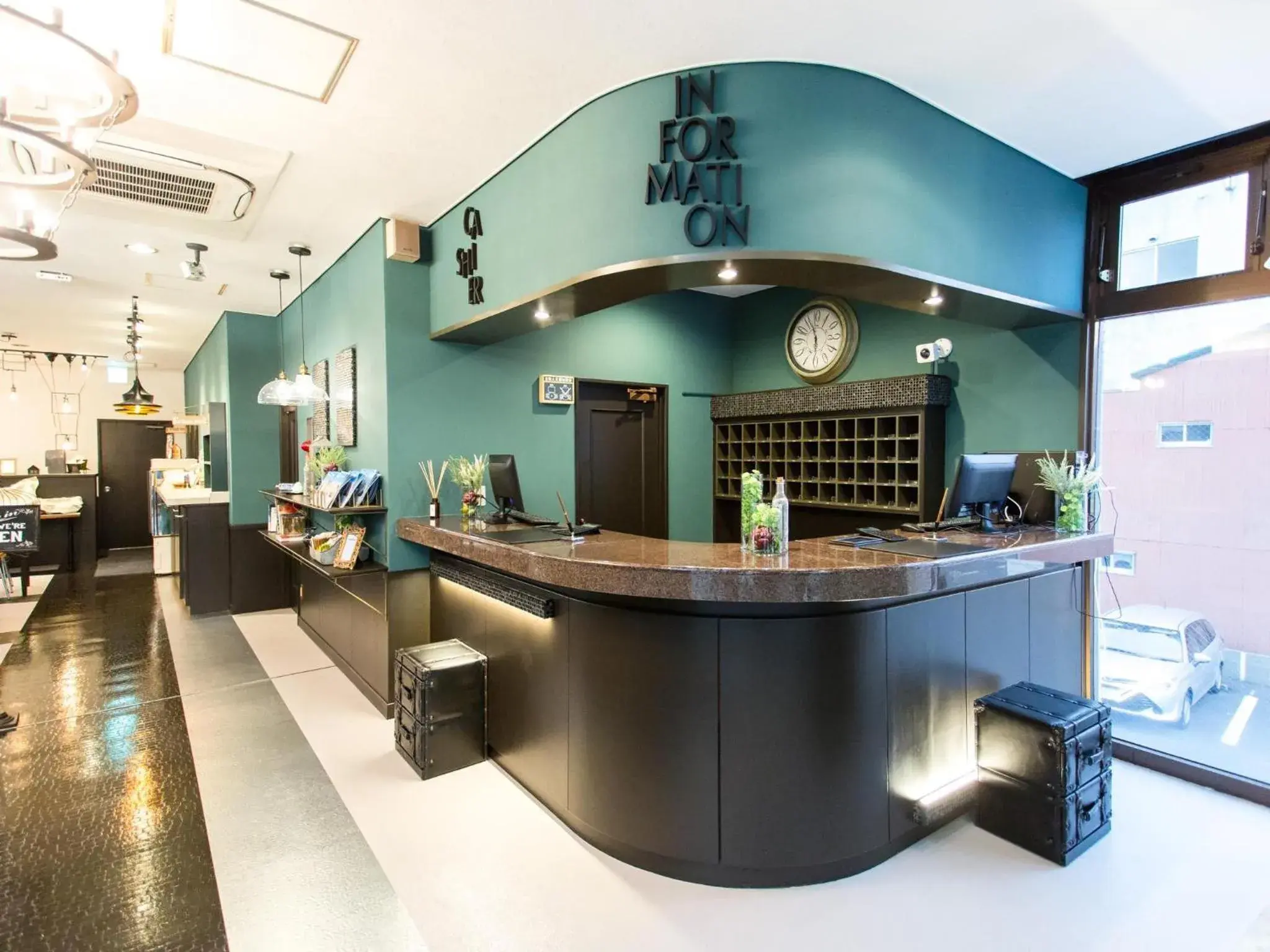 Lobby or reception in Hotel AreaOne Nobeoka Lobby or reception in Hotel AreaOne Nobeoka