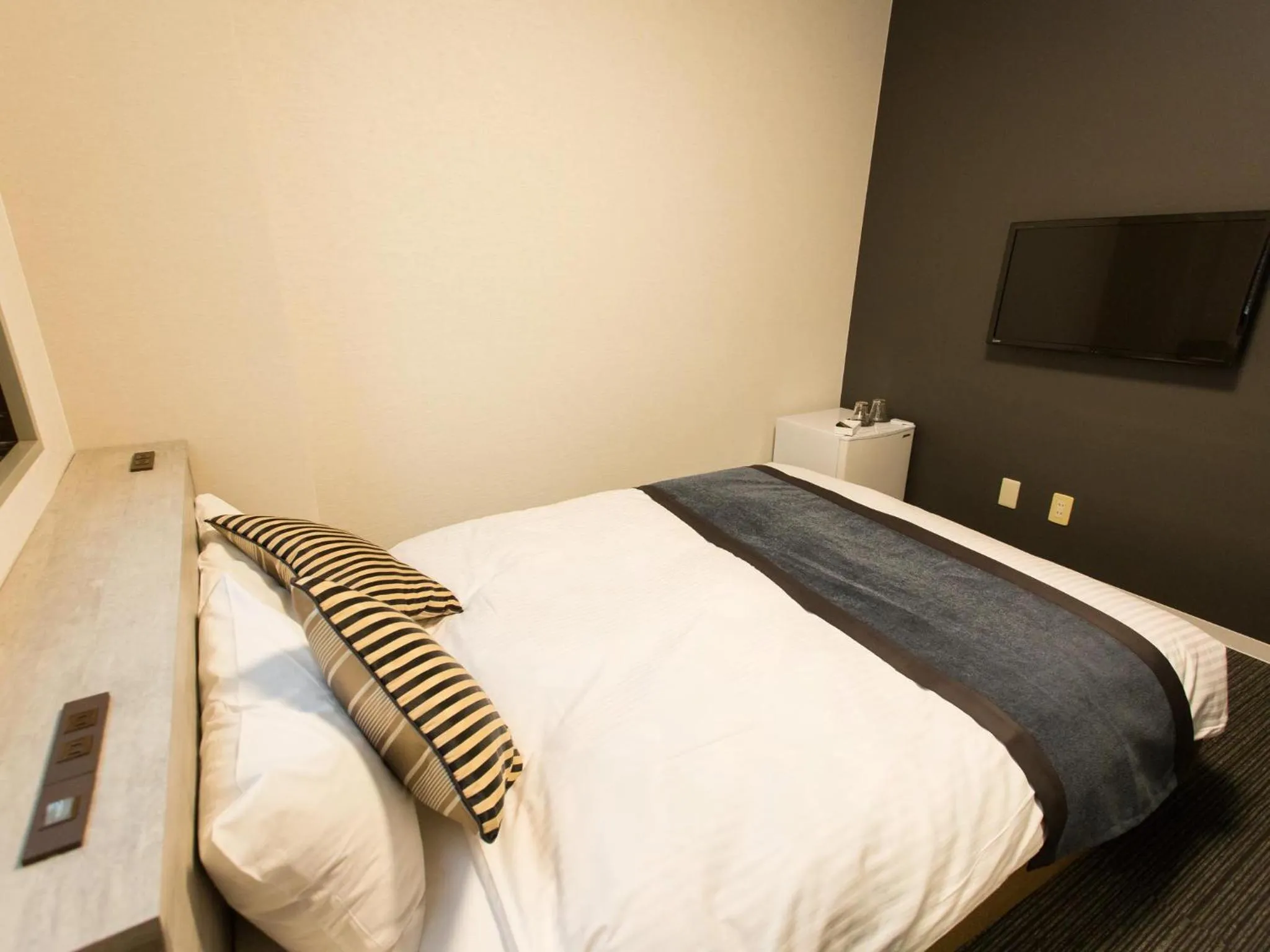 Photo of the whole room, Bed in Hotel AreaOne Nobeoka