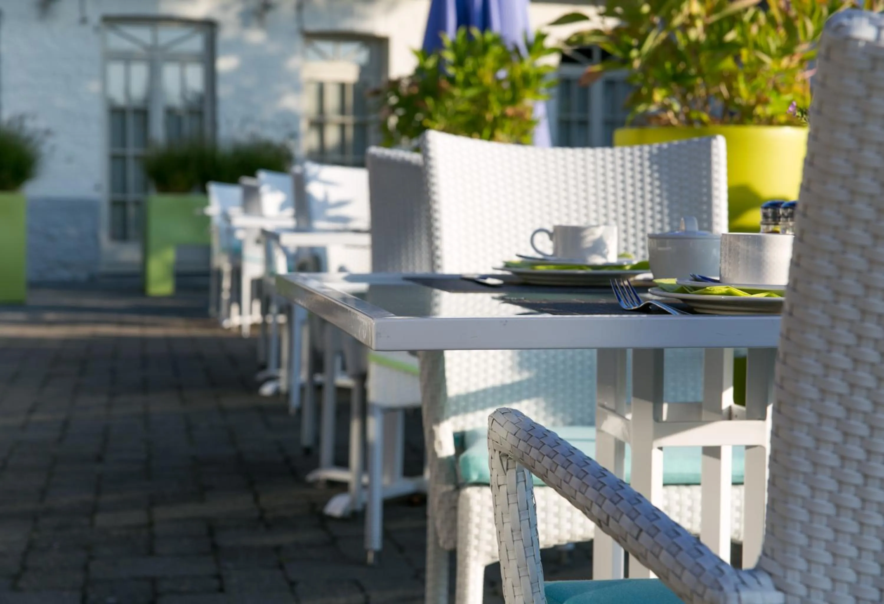 Patio in Country House Duinhof
