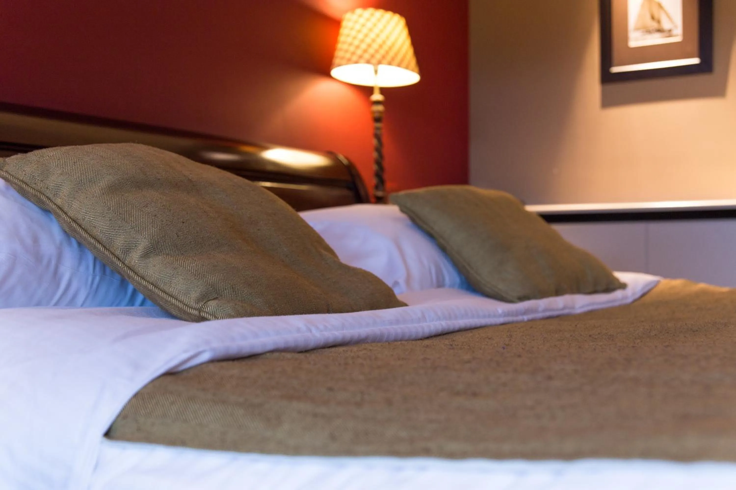 Decorative detail, Bed in Country House Duinhof