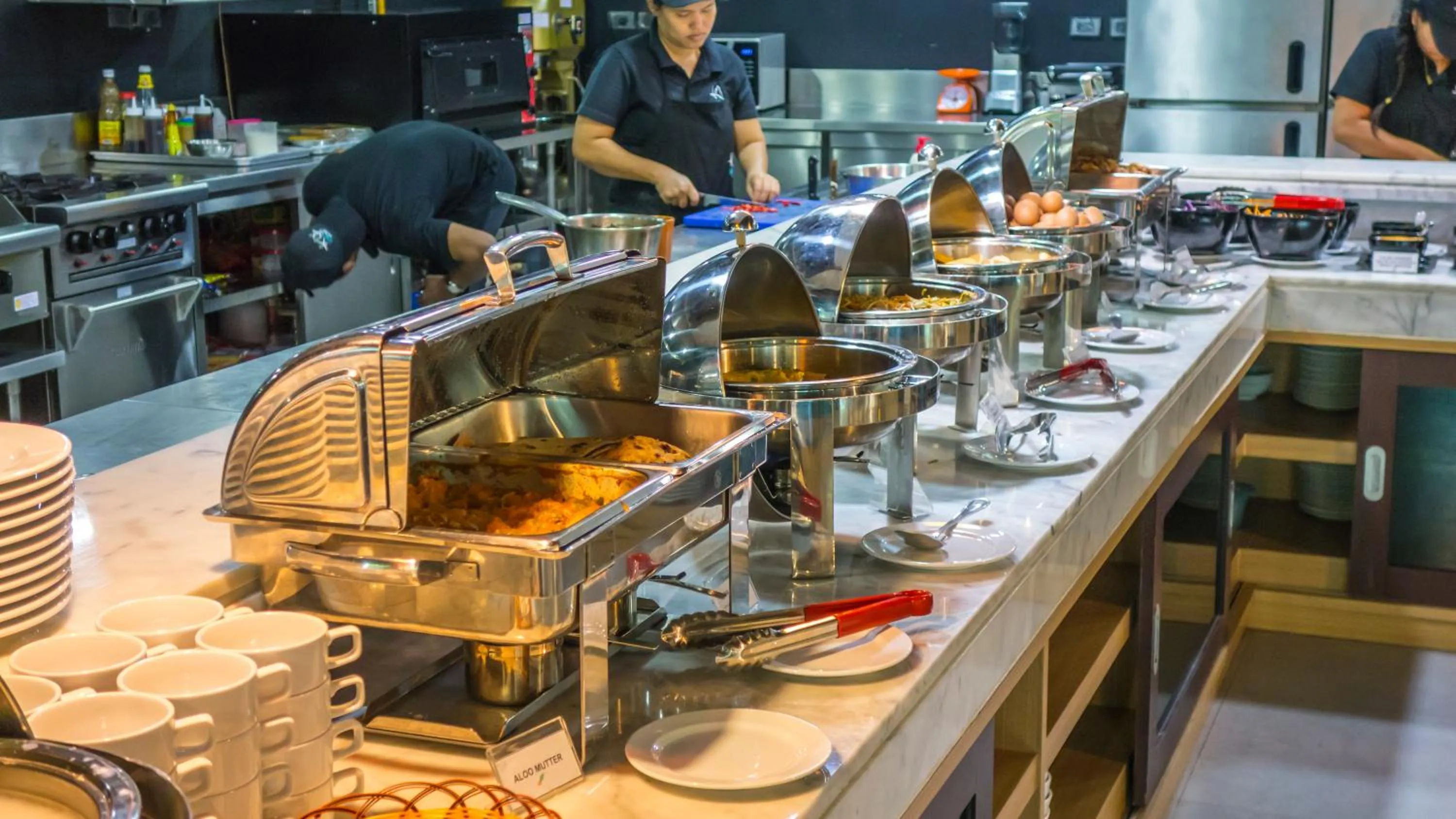 Continental breakfast in Unique Regency Pattaya