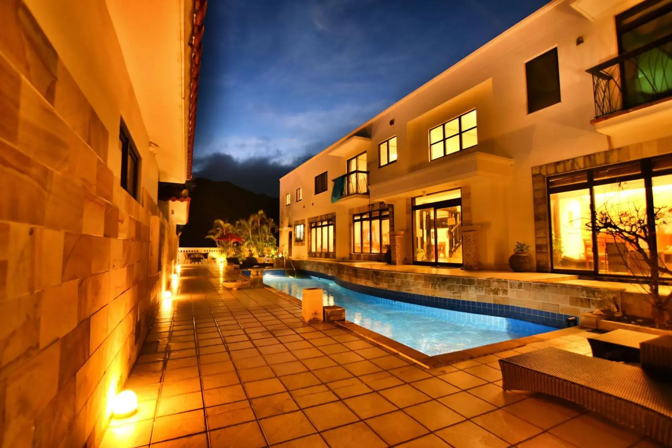 Pool view in Glamping Resort Yokabushi Pool view in Glamping Resort Yokabushi