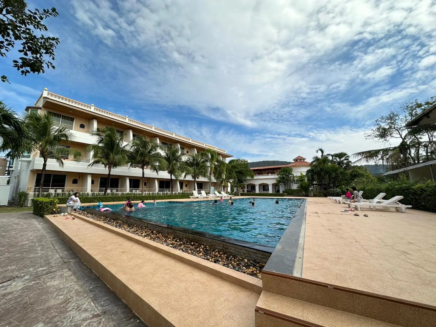 Property building in Villa Blanca Hotel & Restaurant