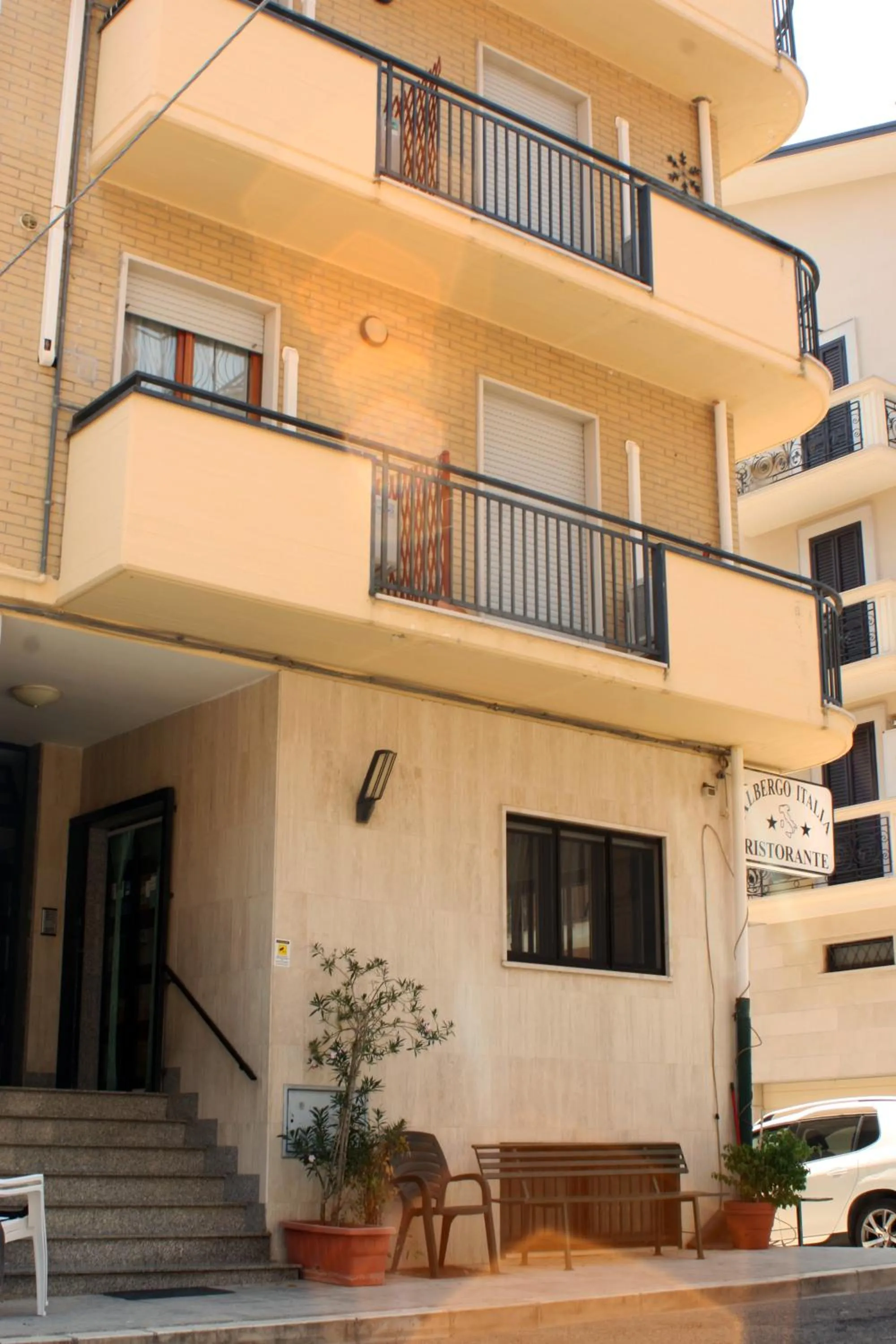 Facade/entrance in Albergo Italia