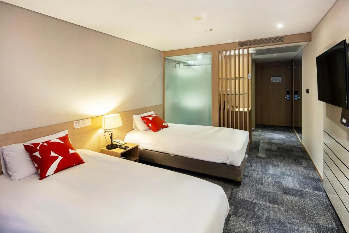 Bed in The Best Jeju Seongsan