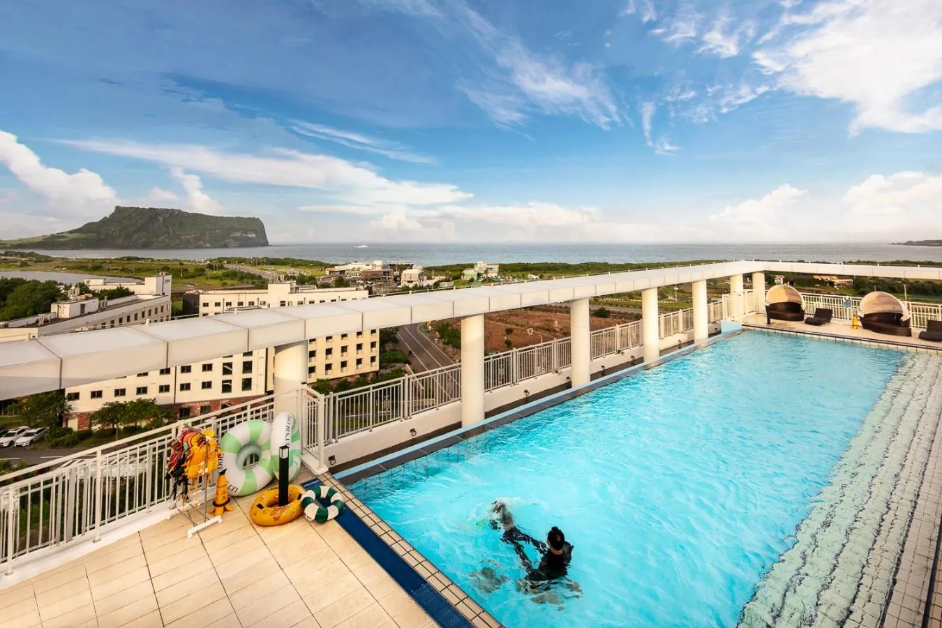 Swimming pool in The Best Jeju Seongsan