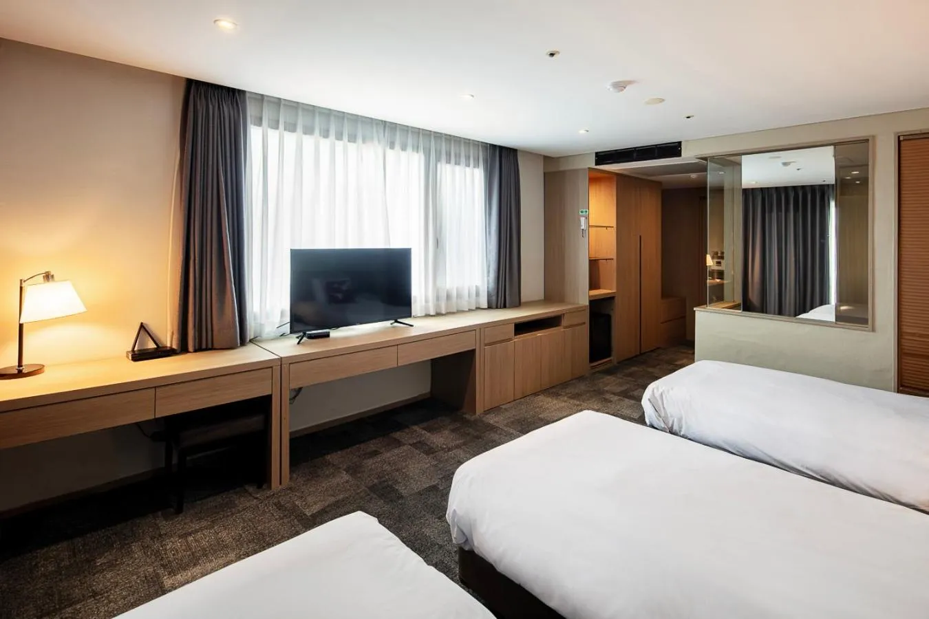 Bedroom, Bed in The Best Jeju Seongsan