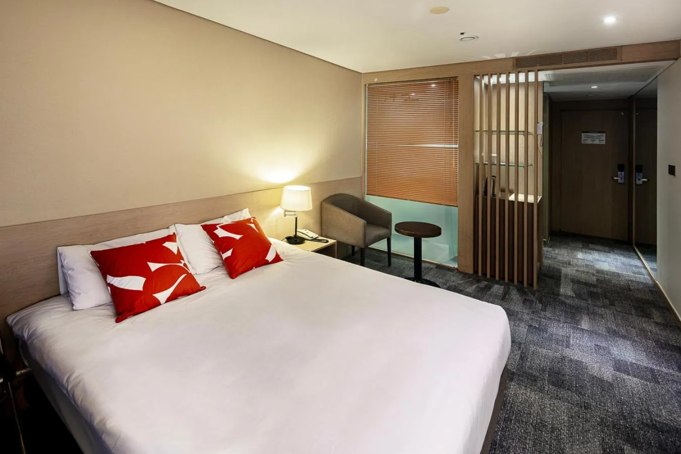 Bedroom, Bed in The Best Jeju Seongsan