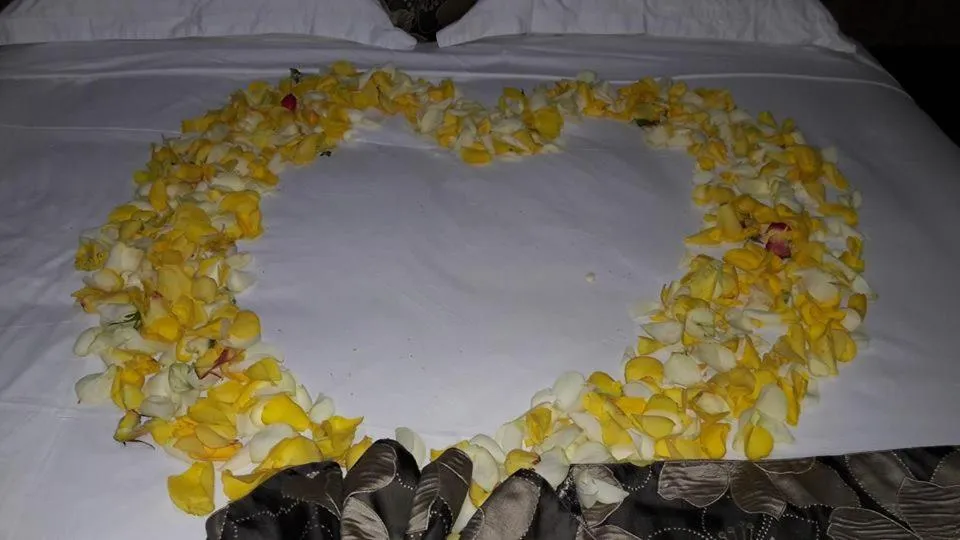 Bed in Afropolitan Hotel