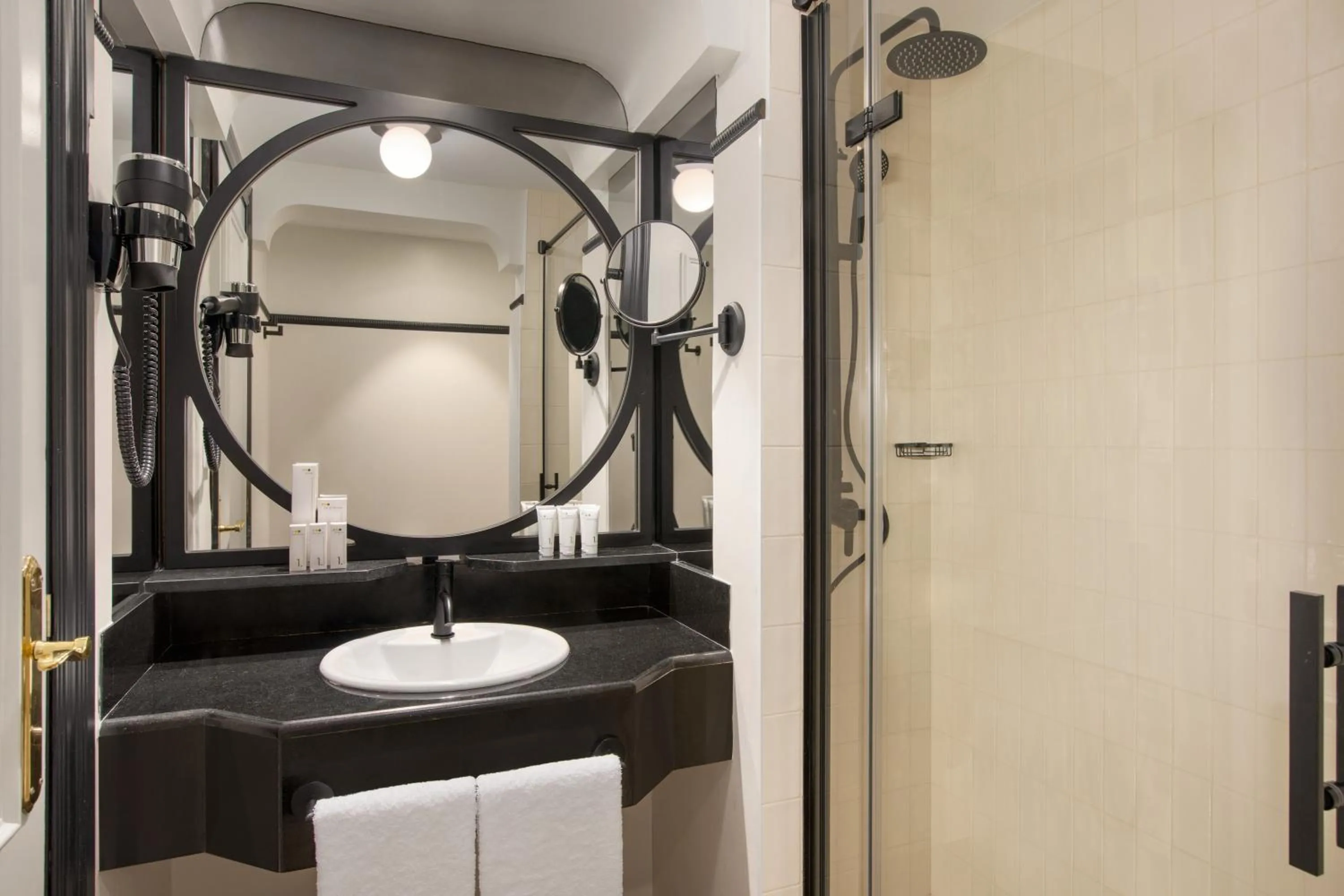 Bathroom in Hotel Avenue Louise Brussels Trademark Collection by Wyndham