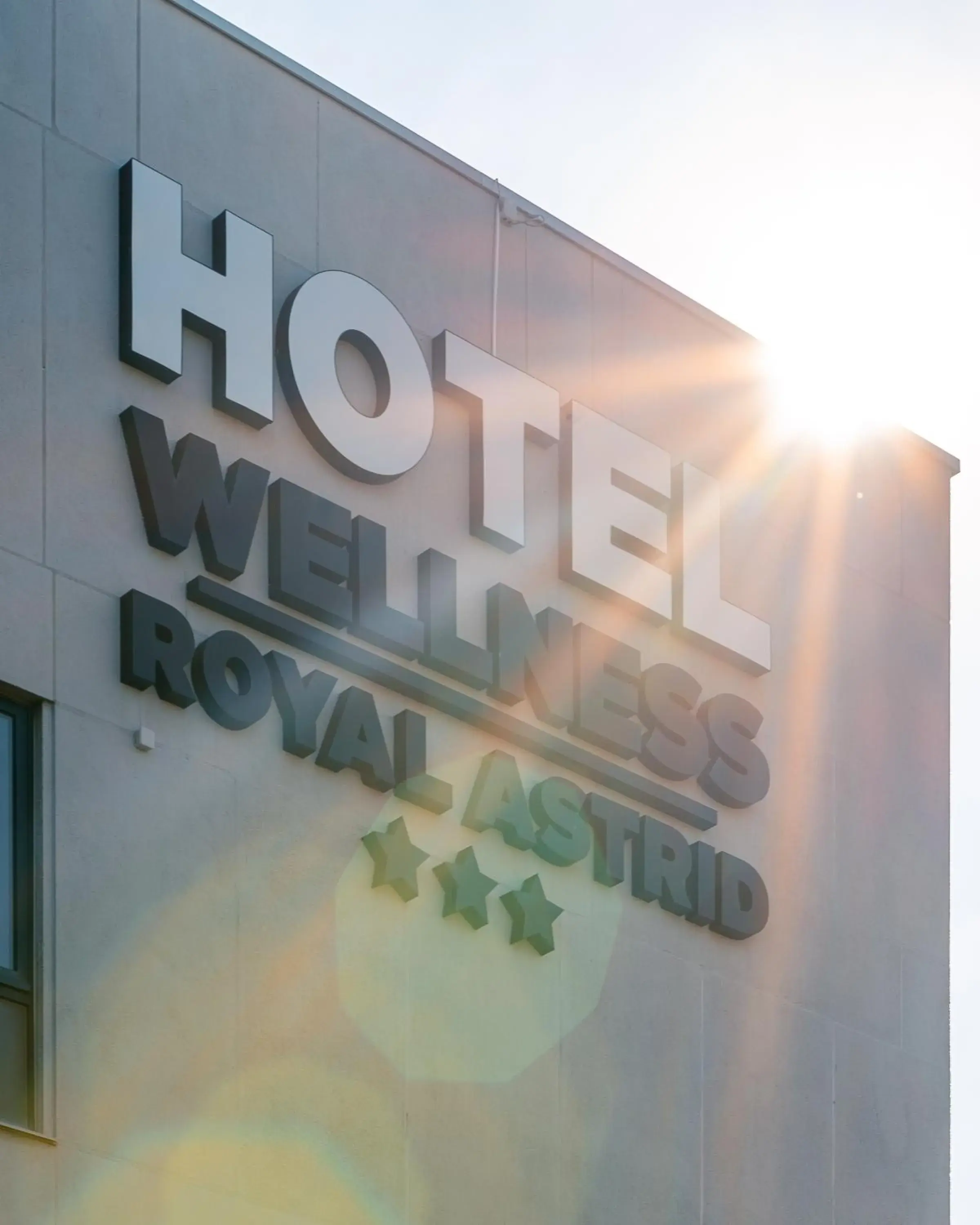 Property building in Hotel & Wellness Royal Astrid Property building in Hotel & Wellness Royal Astrid