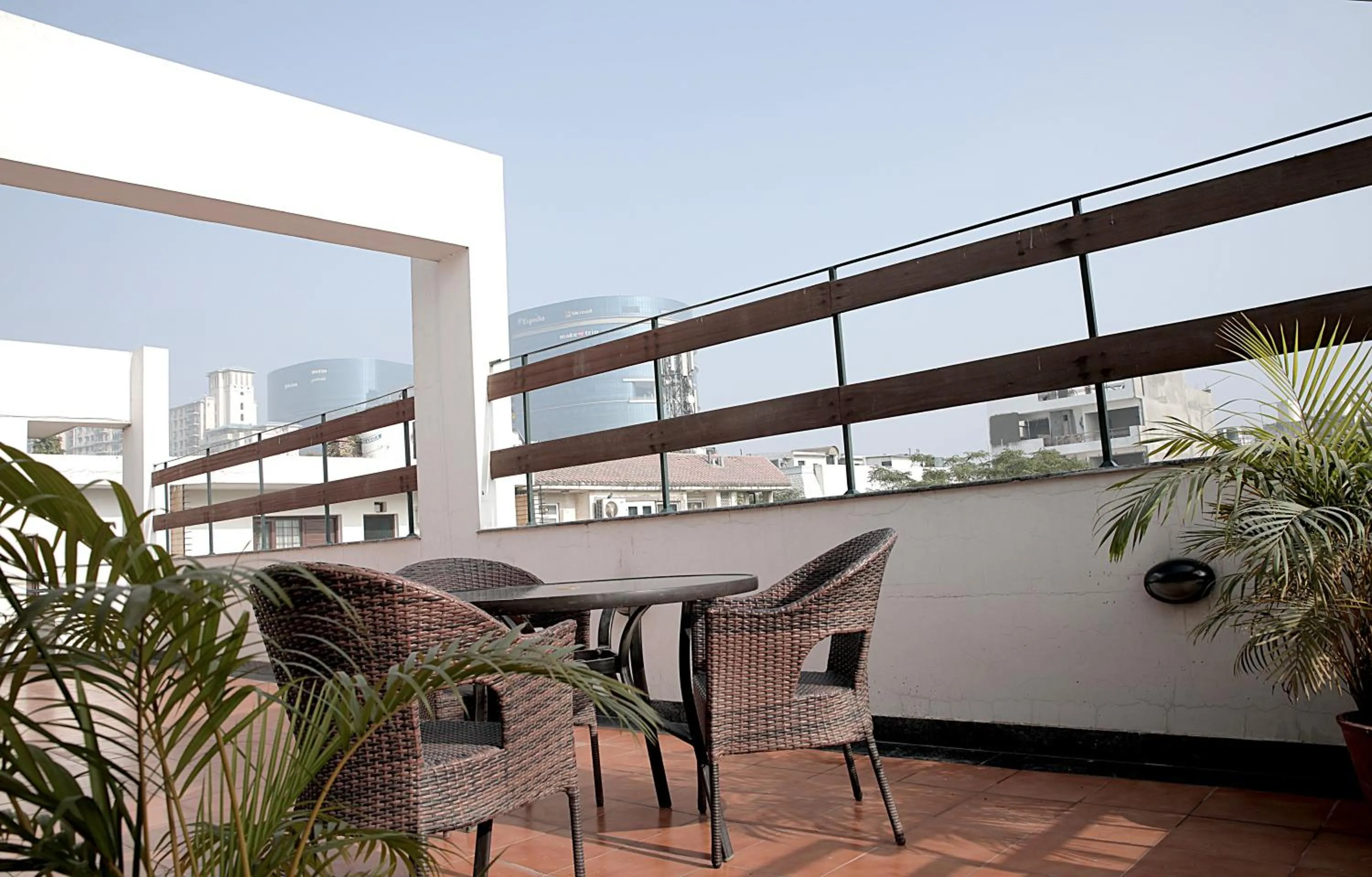 Balcony/Terrace in Ahuja Residency Cyber City I