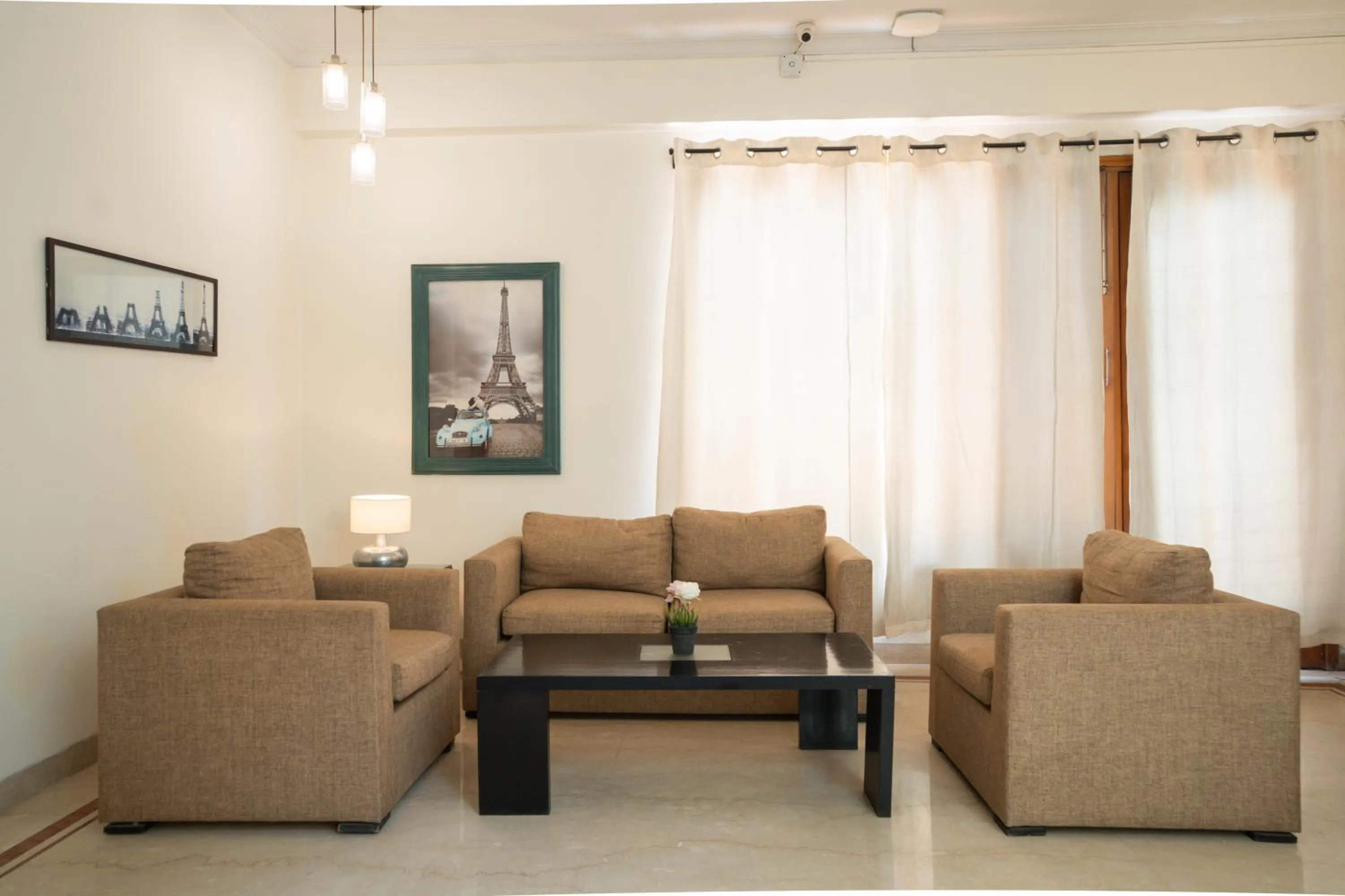 Living room in Ahuja Residency Cyber City I
