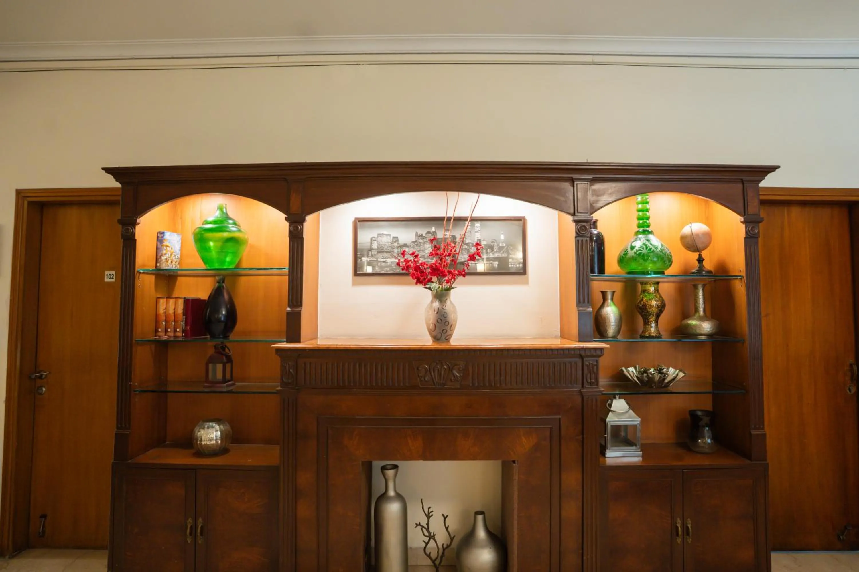 Decorative detail in Ahuja Residency Cyber City I