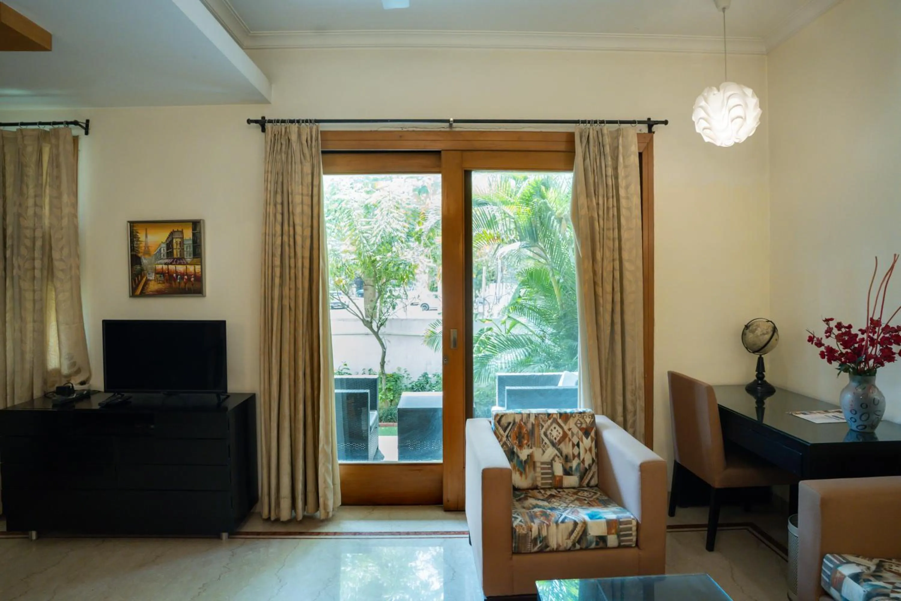 Living room in Ahuja Residency Cyber City I