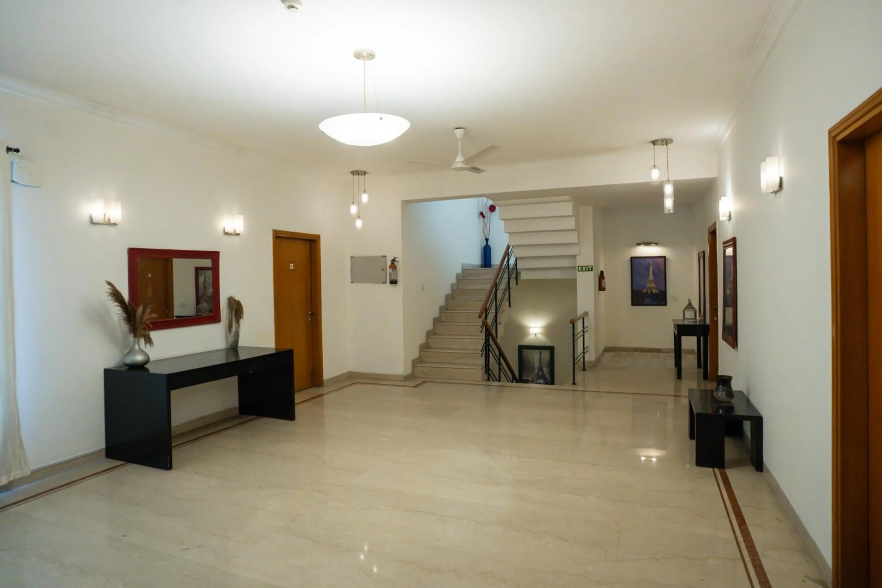 Floor plan in Ahuja Residency Cyber City I