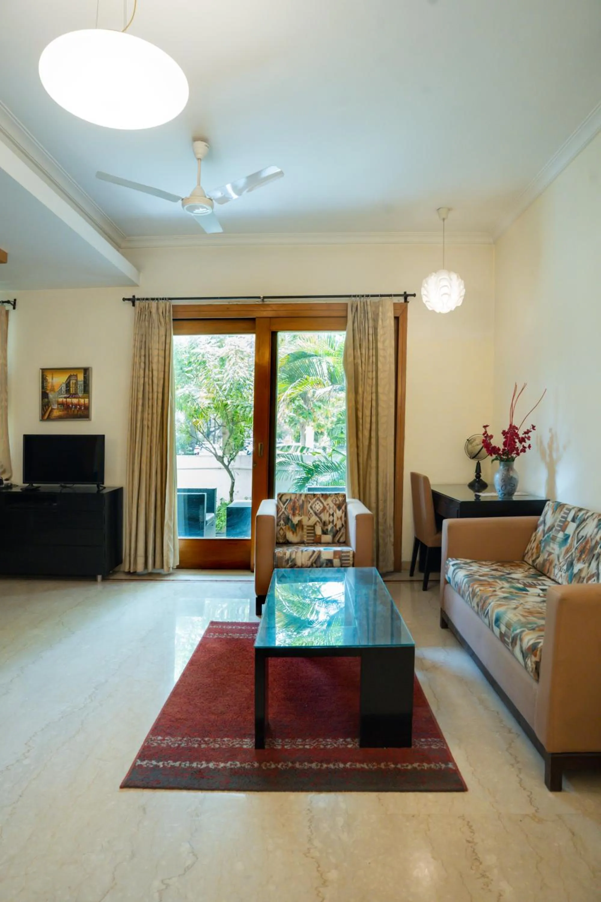 Living room in Ahuja Residency Cyber City I