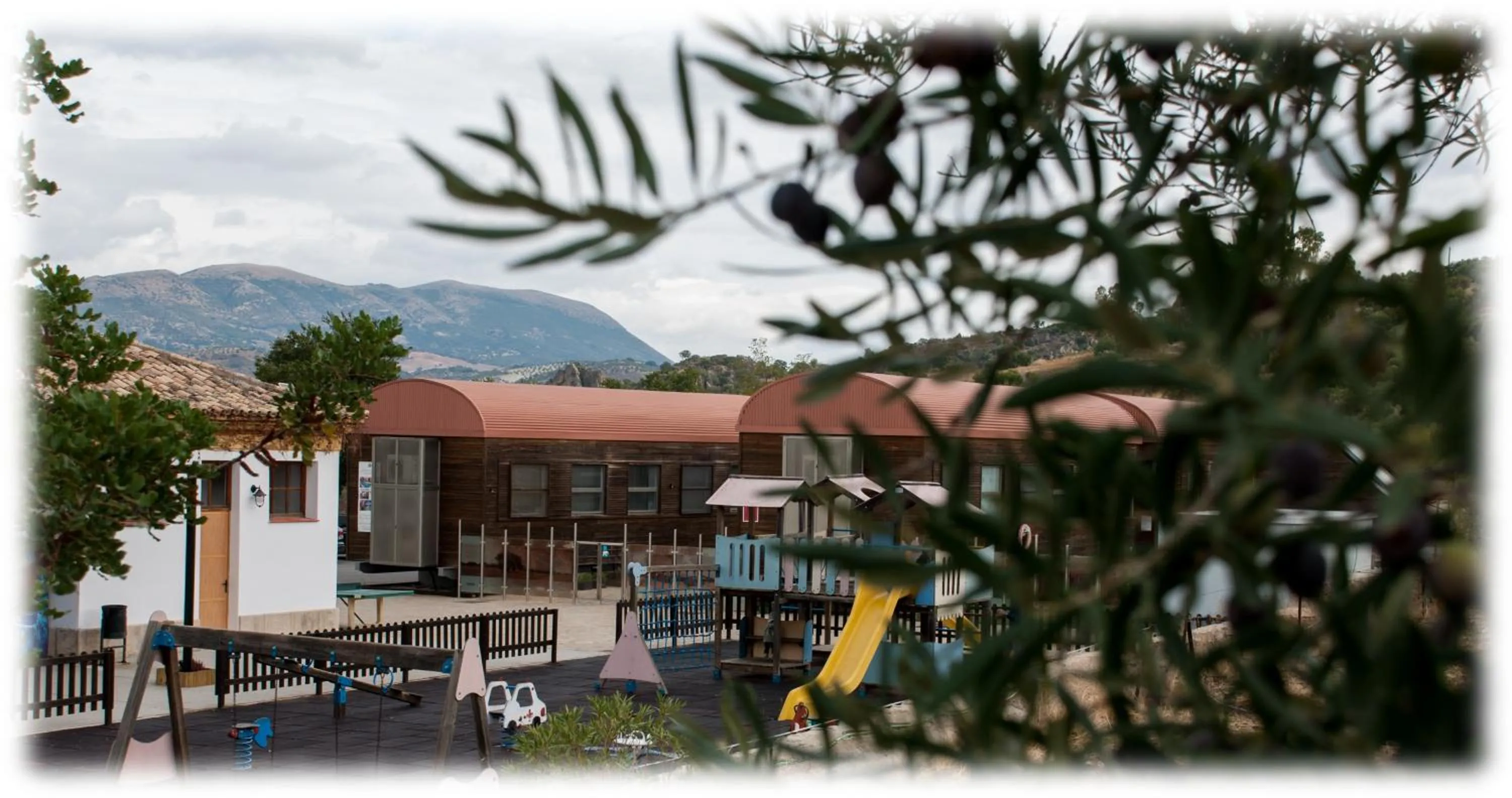 Children play ground in Hotel - Restaurante Estación Vía Verde
