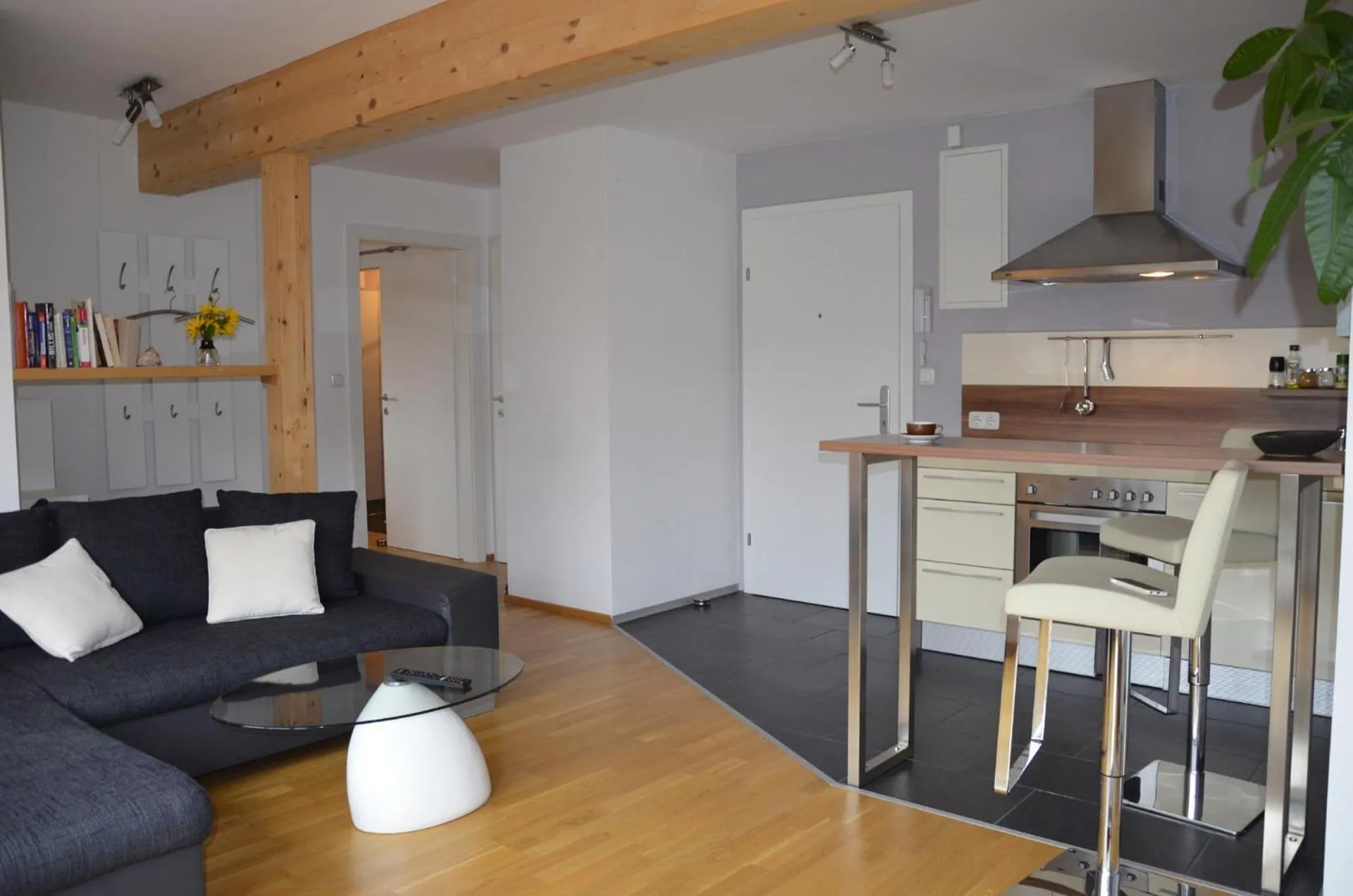 Apartment mit großem Balkon