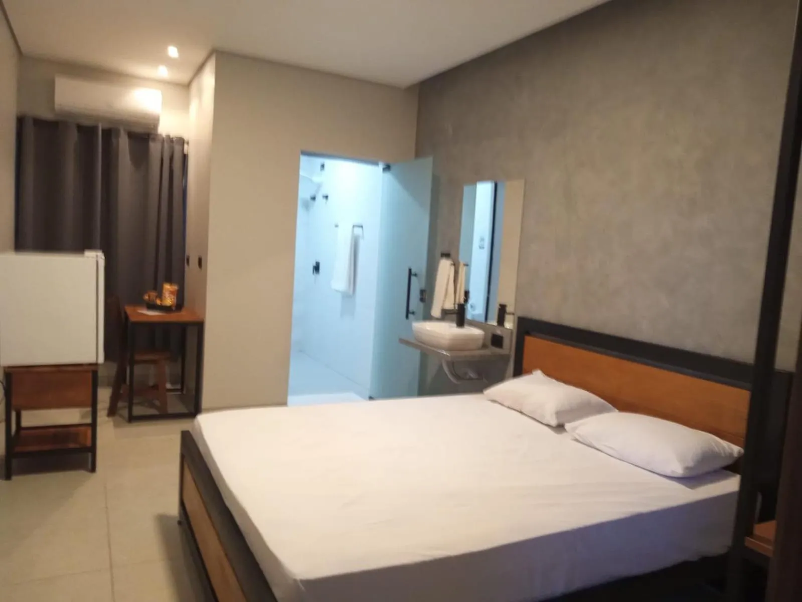 Bed in Hotel Maranhão