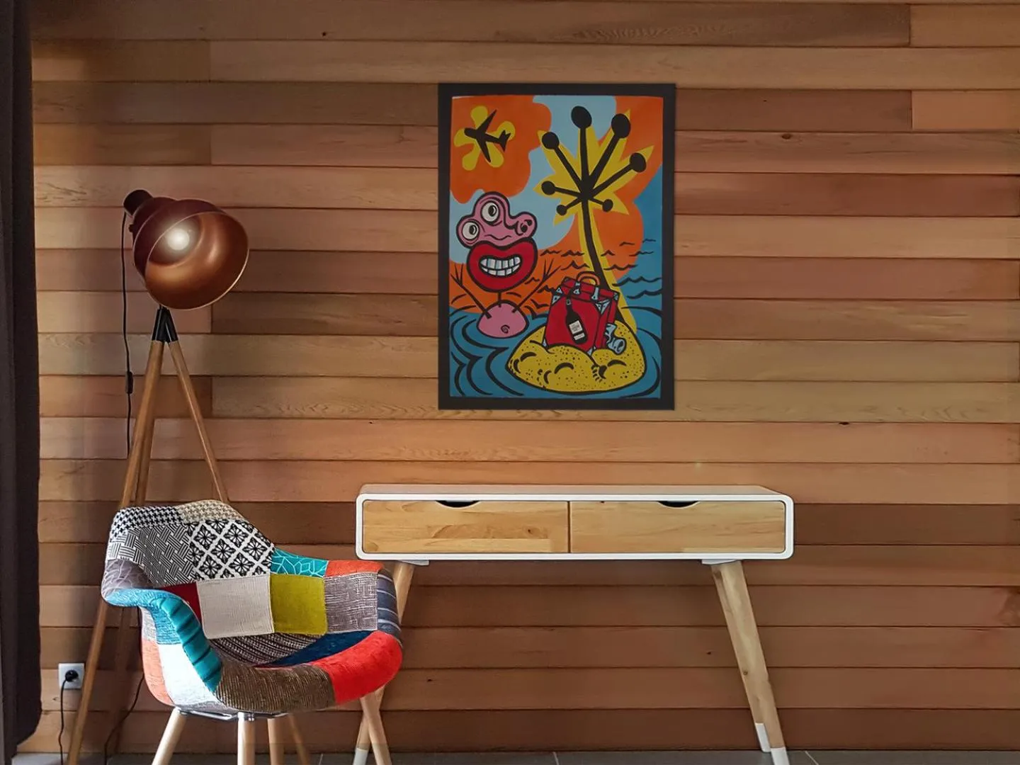 Bedroom in Dililodge