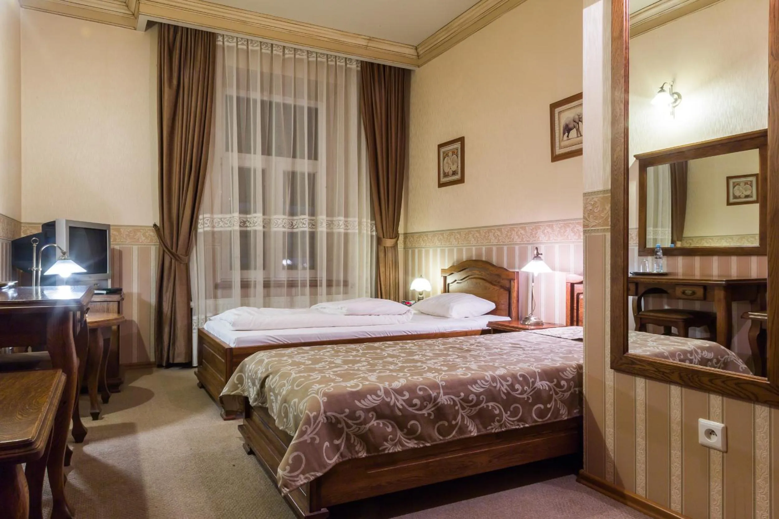 Bed in Hotel Staromiejski