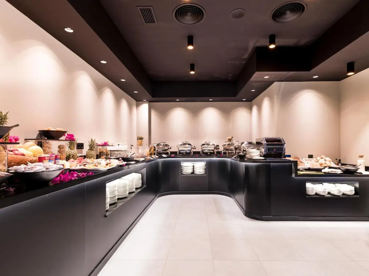 Buffet breakfast in Costa del Sol Torremolinos Hotel Buffet breakfast in Costa del Sol Torremolinos Hotel