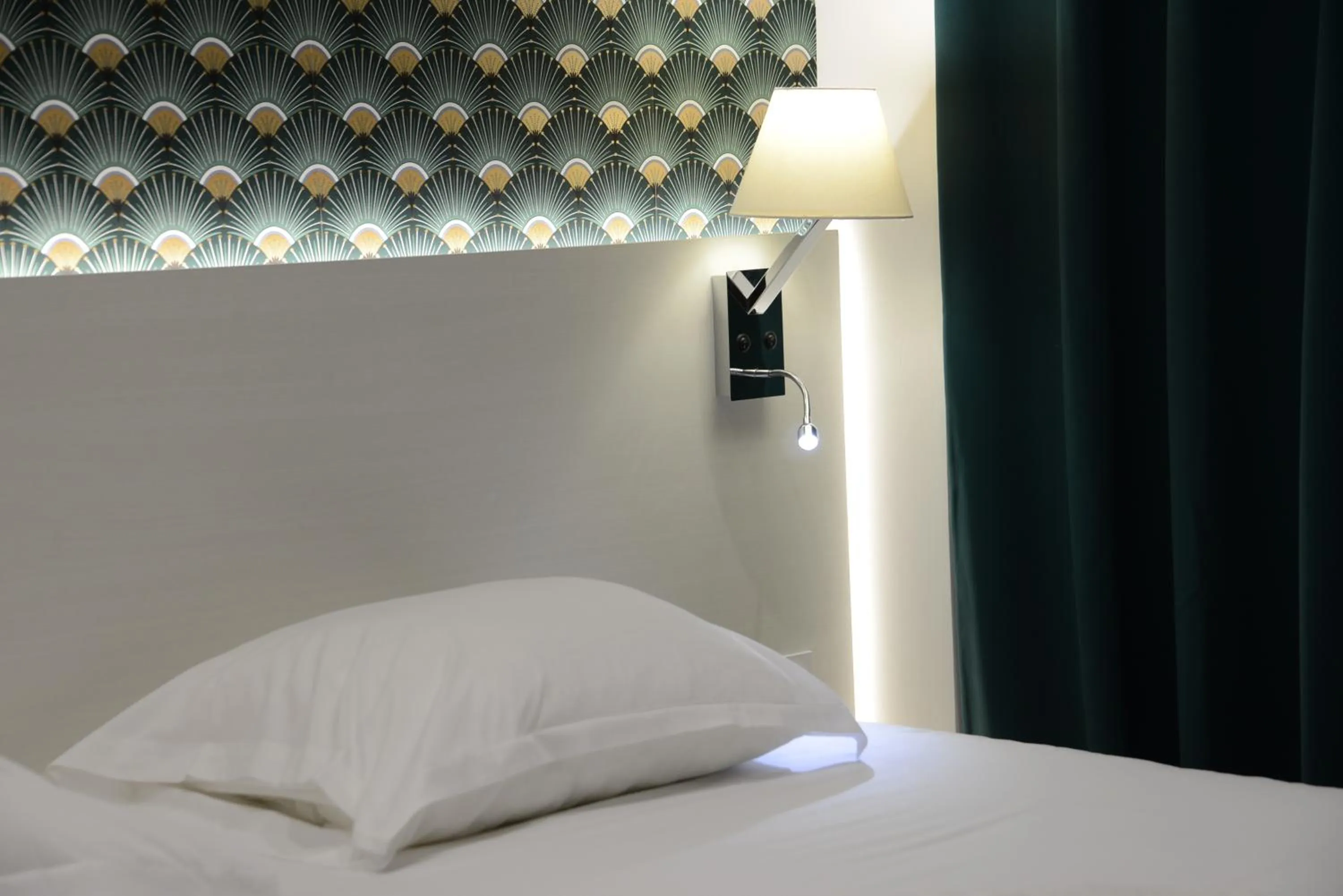 Decorative detail, Bed in Hôtel Bella Vista