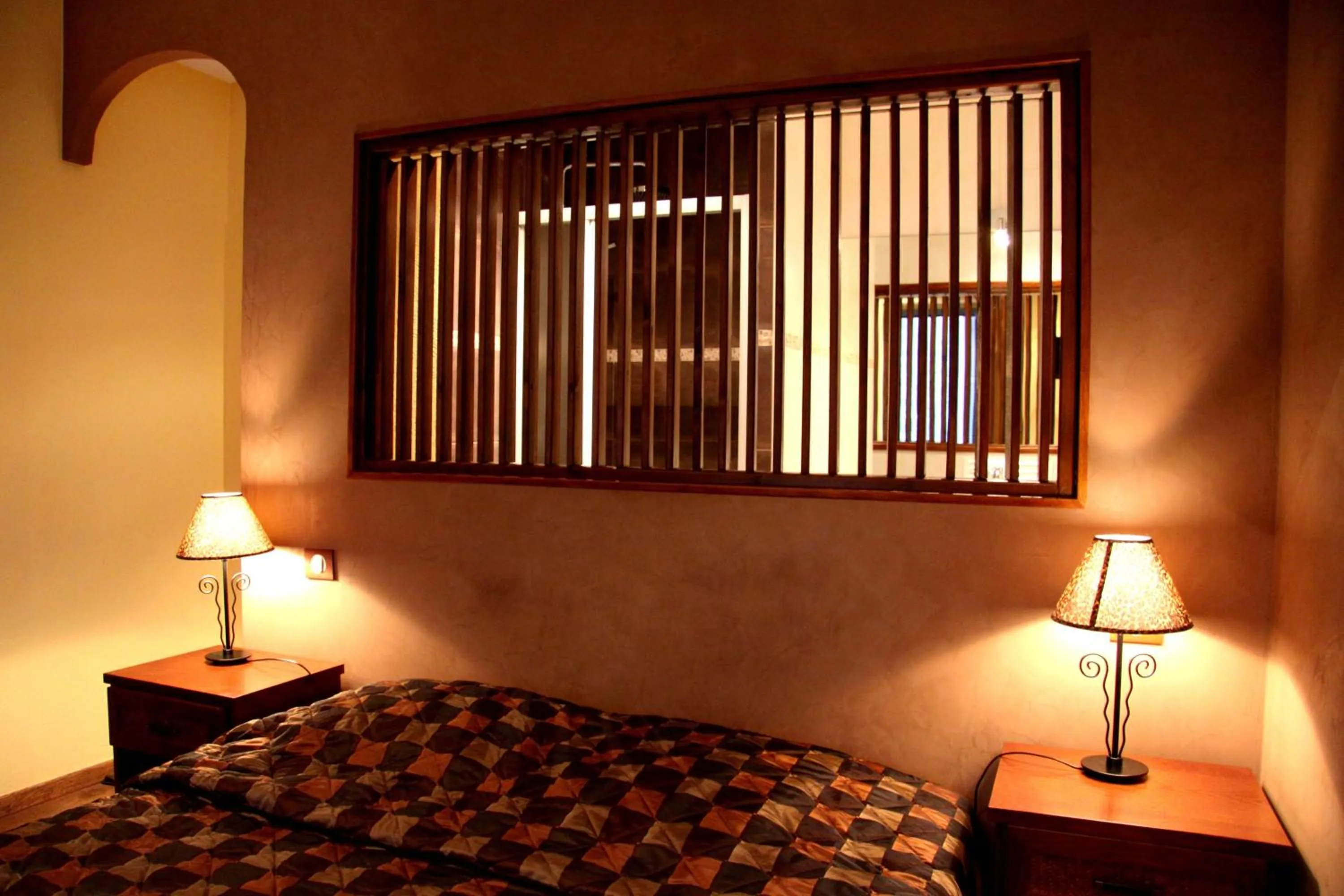 Bed in Hôtel Bella Vista