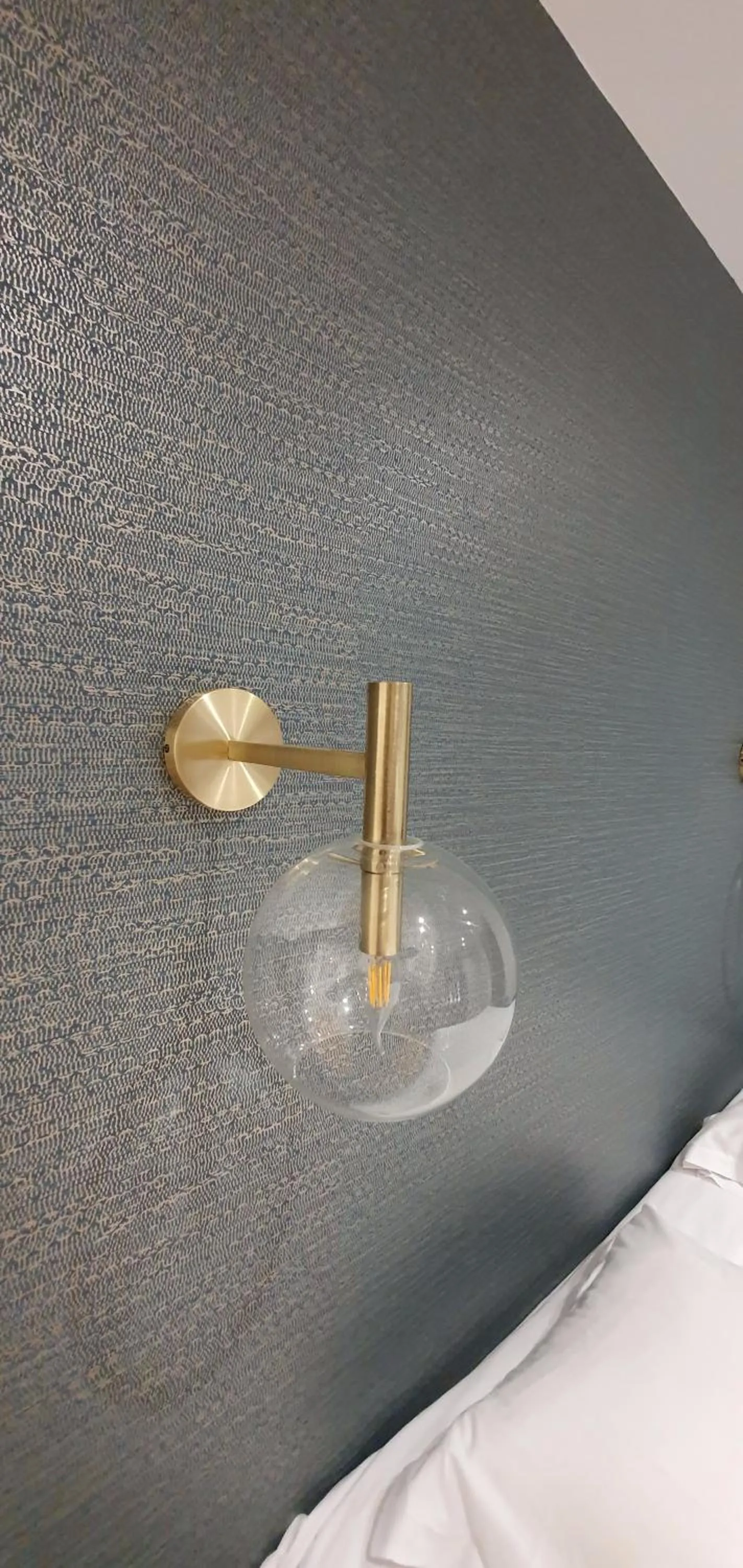 Decorative detail, Bed in Hôtel Bella Vista