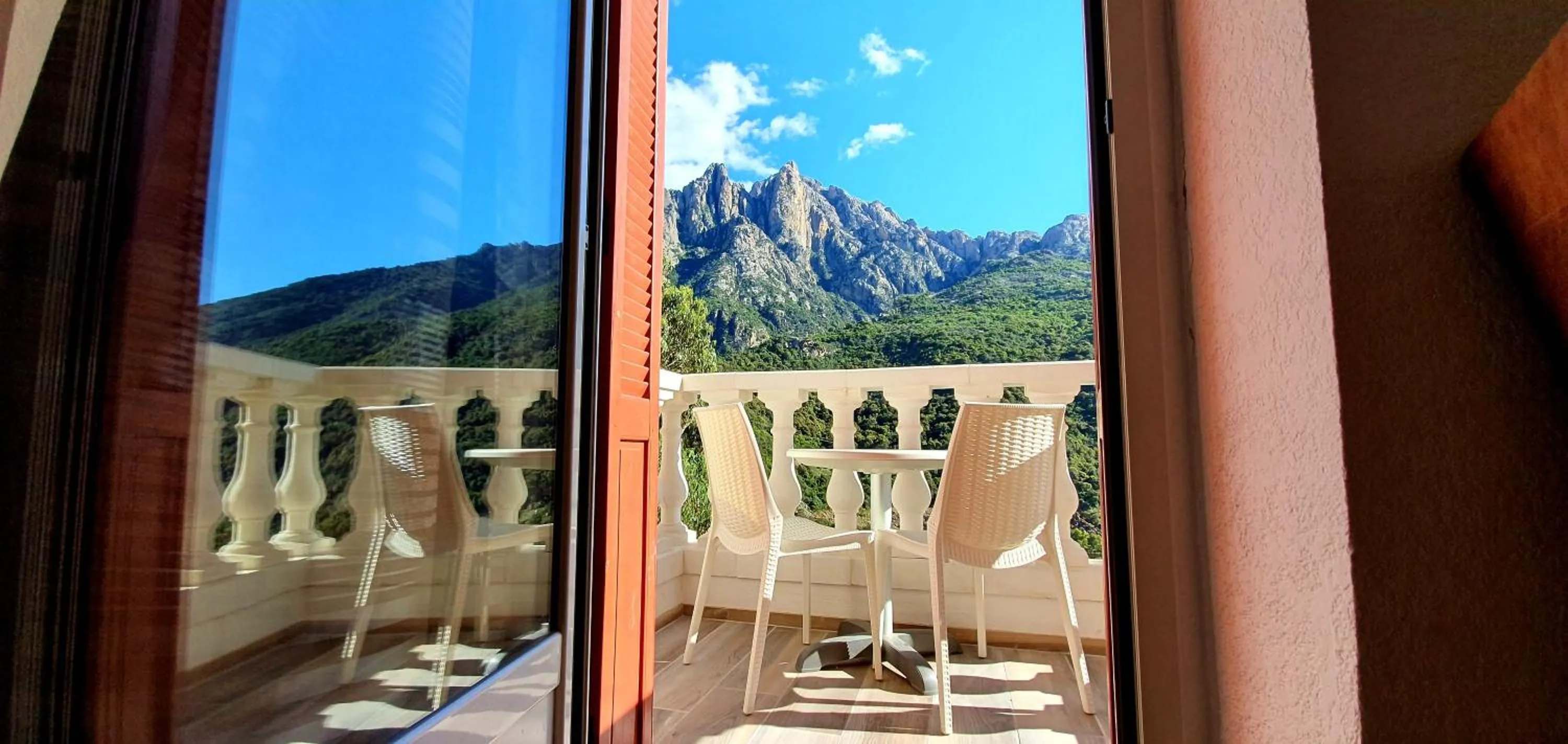 Balcony/Terrace in Hôtel Bella Vista