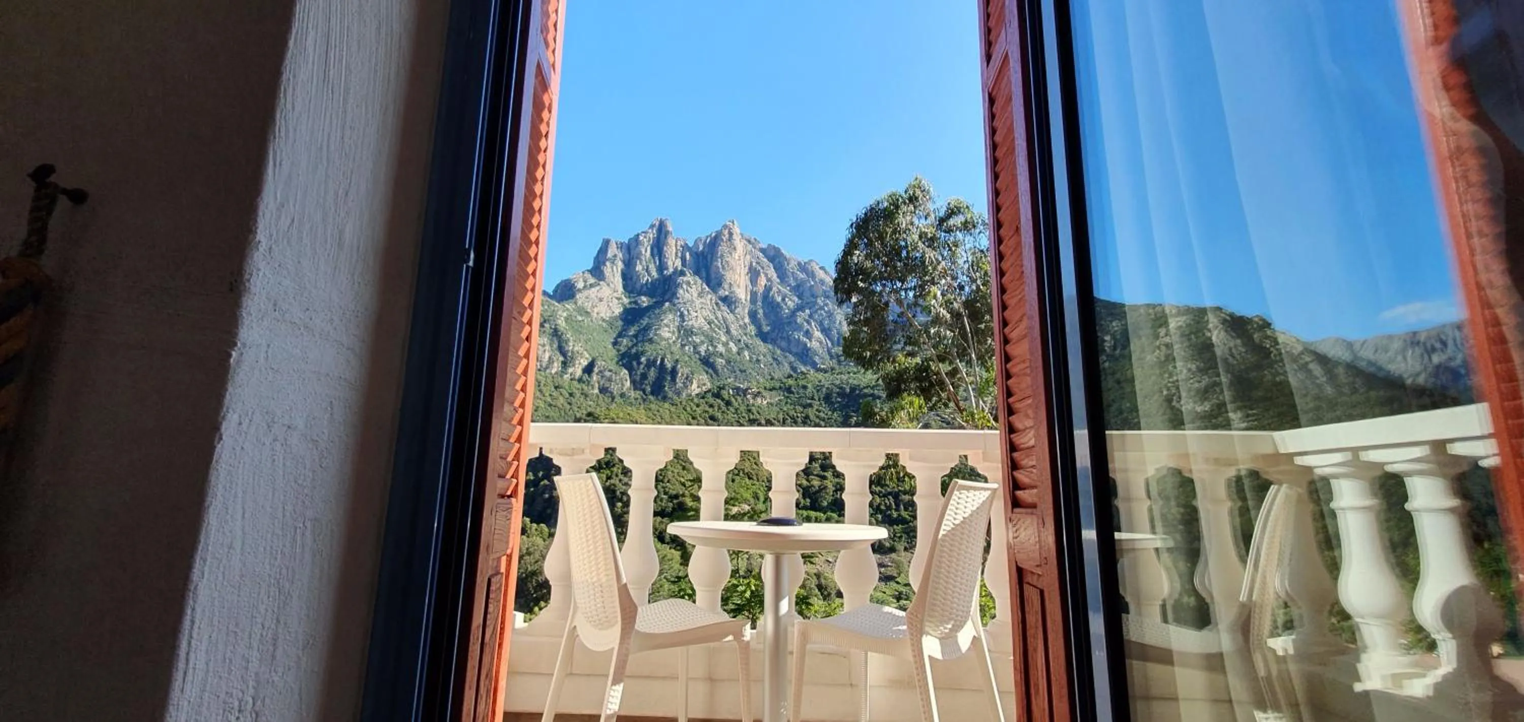 Balcony/Terrace in Hôtel Bella Vista