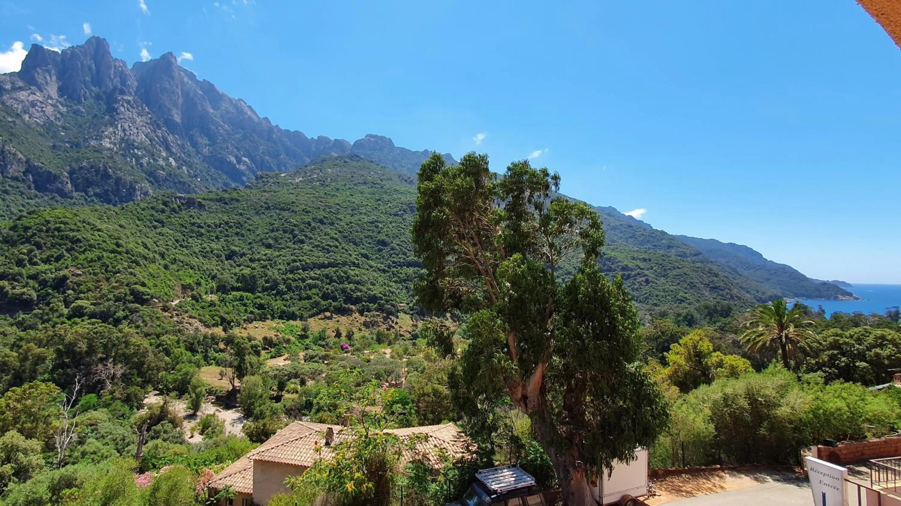 Mountain view in Hôtel Bella Vista