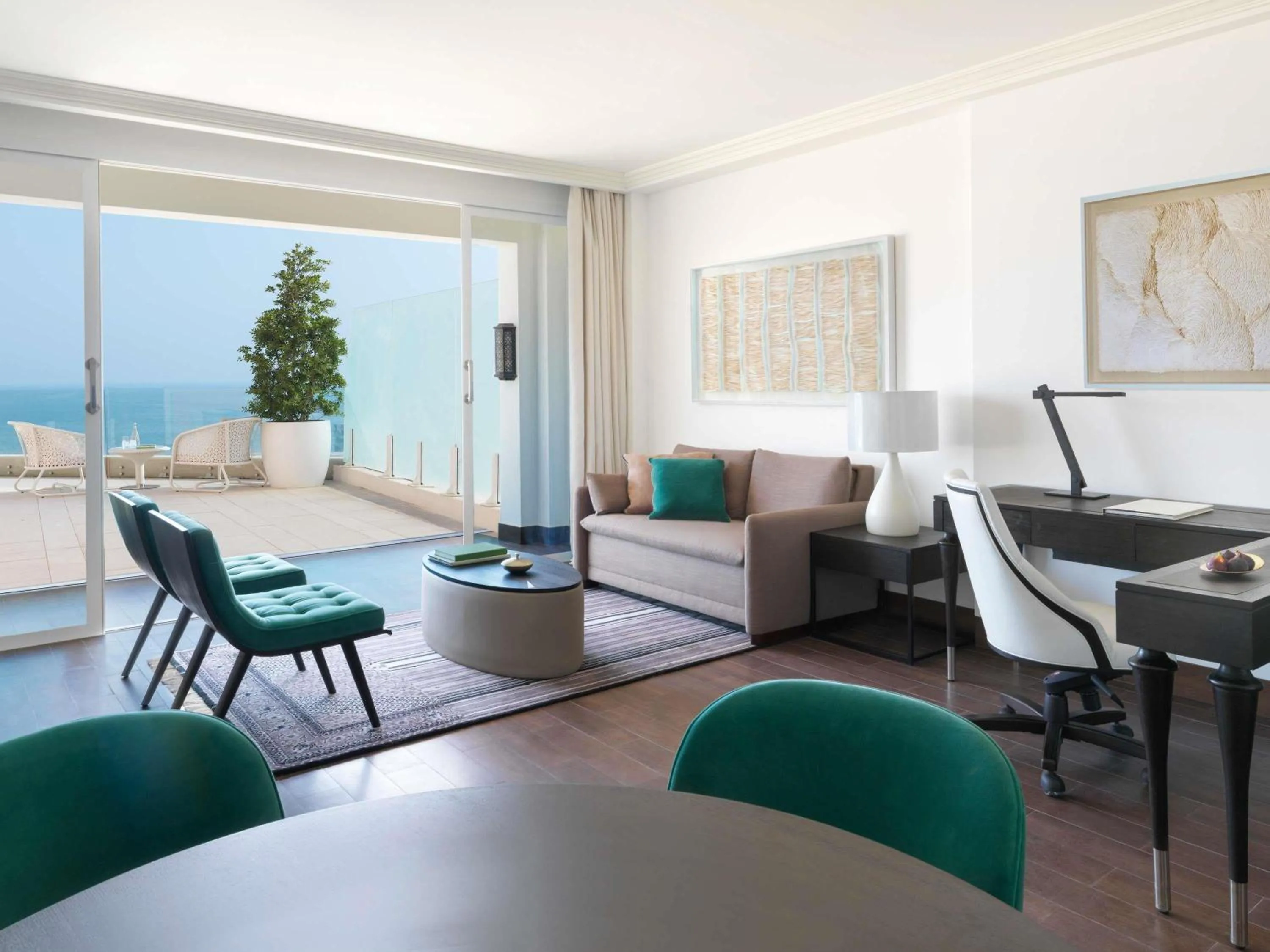 Bedroom in Fairmont Fujairah Beach Resort