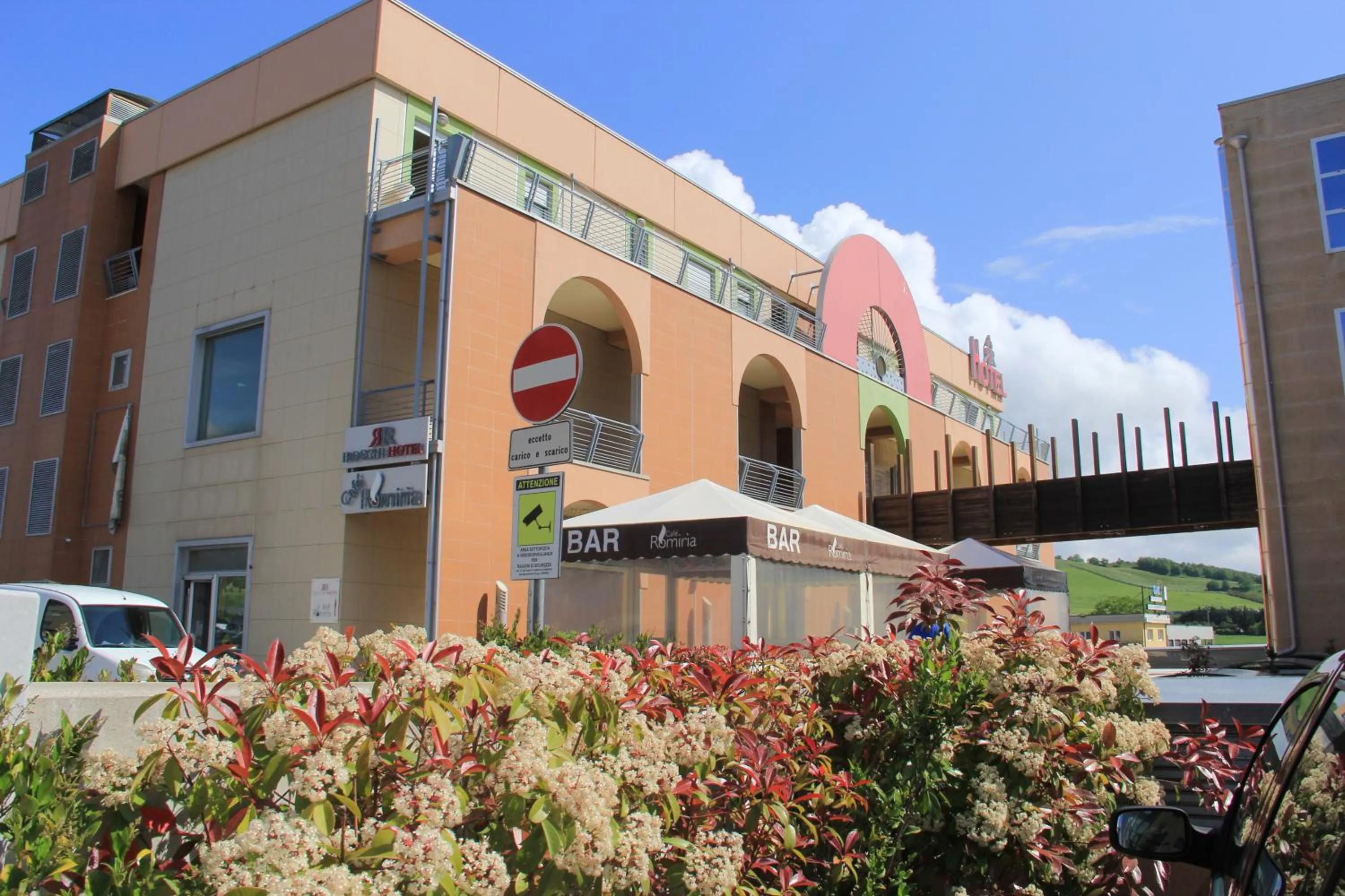 Property building in I Rocchi Hotel