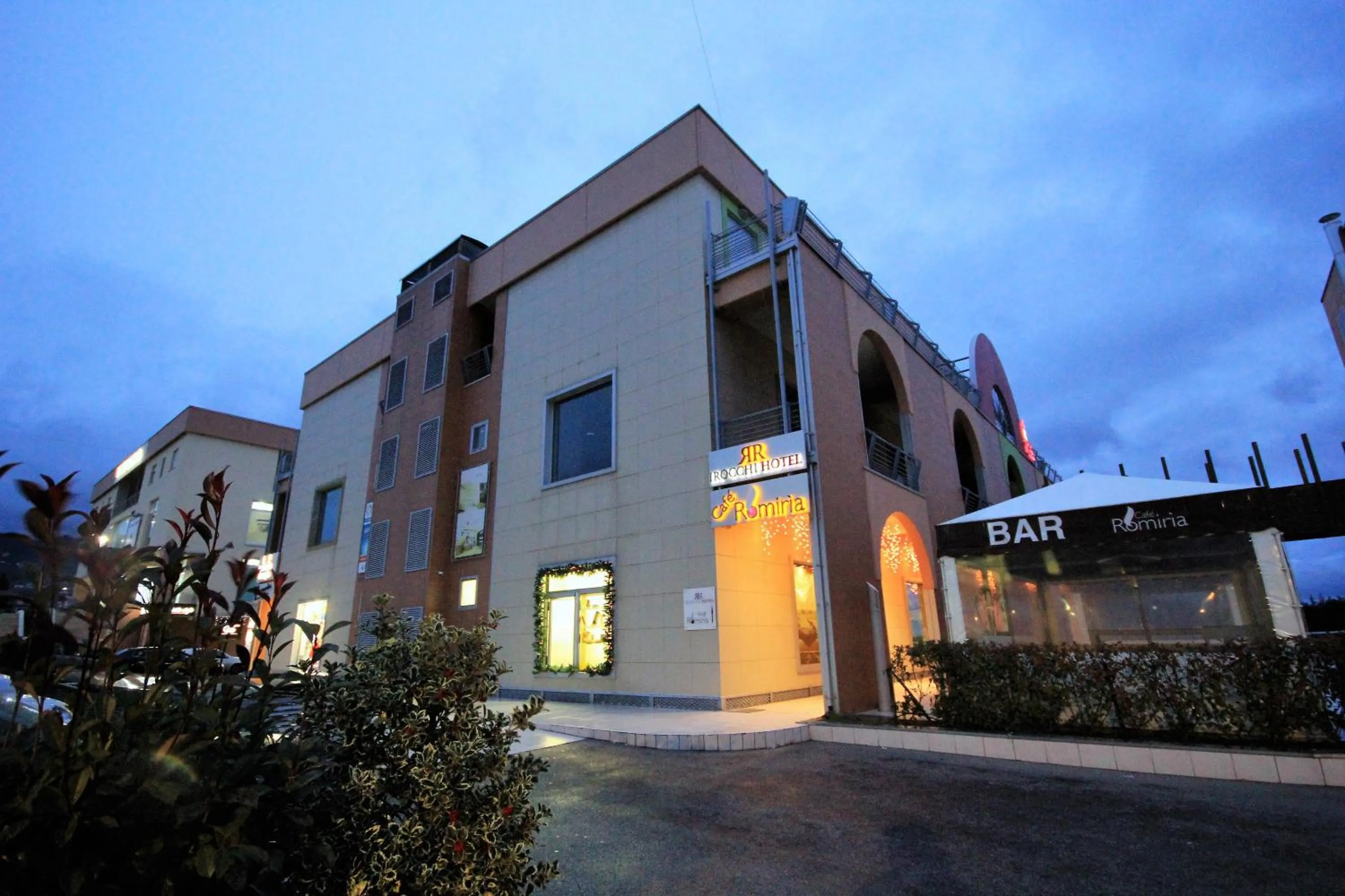 Property building in I Rocchi Hotel