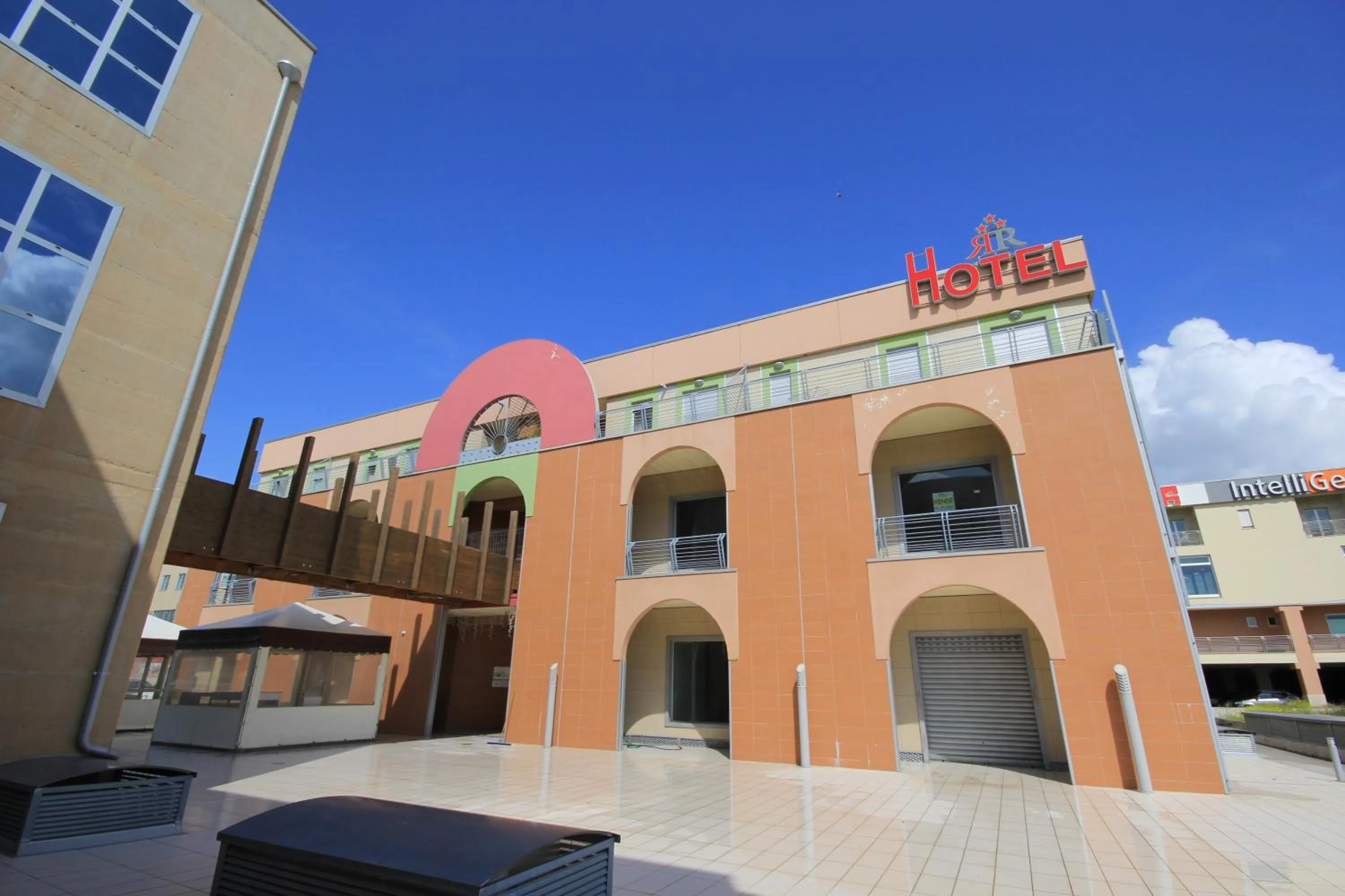 Property building in I Rocchi Hotel
