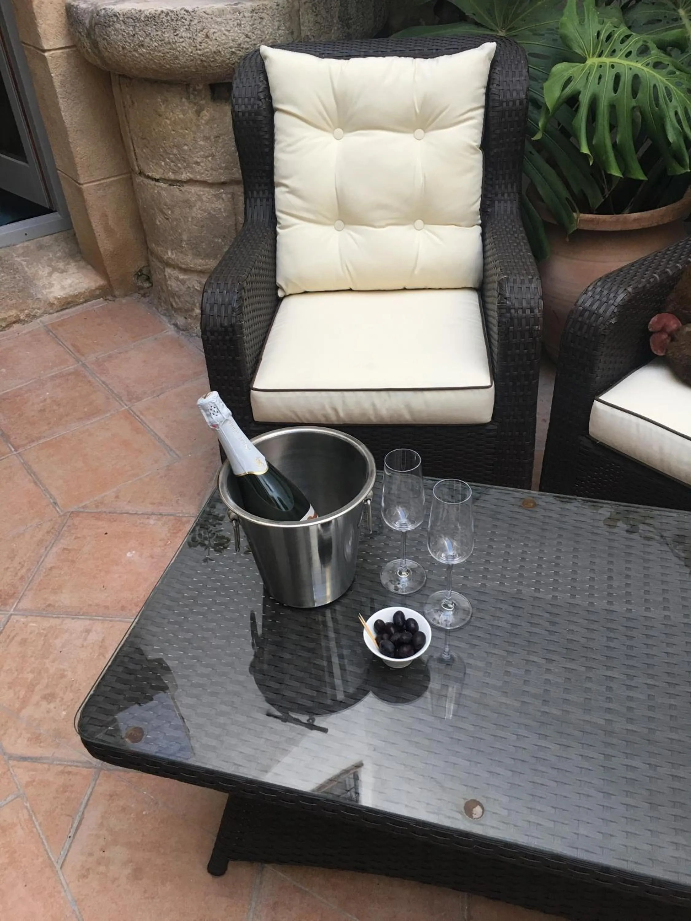 Patio in Boutique B&B Número Cuatro