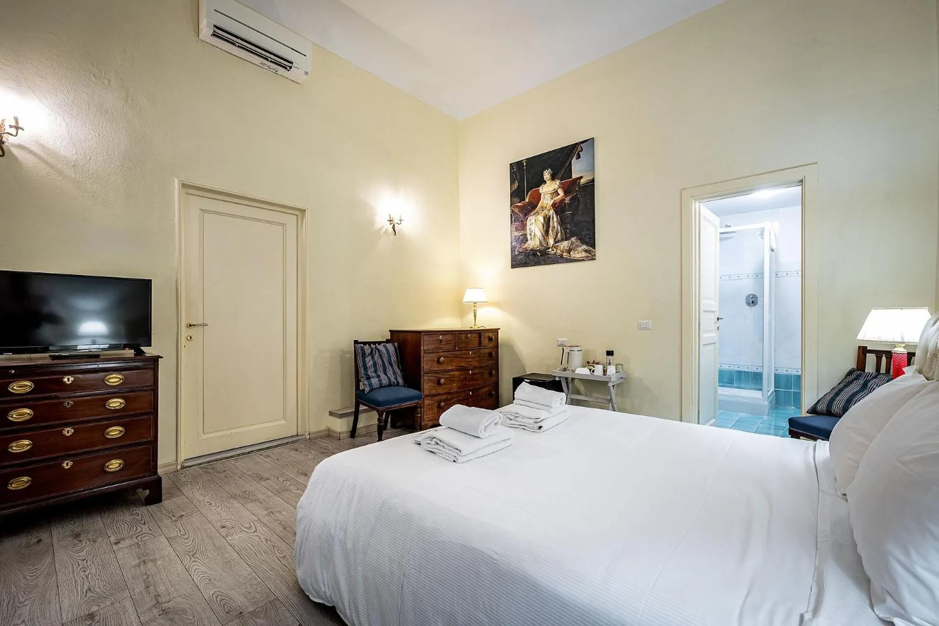 Bedroom, Bed in Residenza d'Epoca Palazzo Riblet