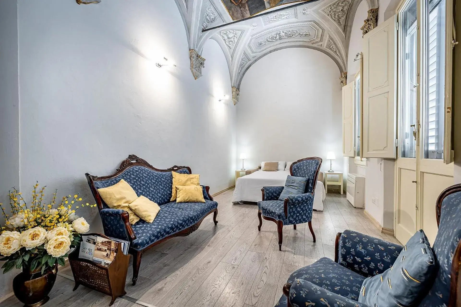 Living room in Residenza d'Epoca Palazzo Riblet Living room in Residenza d'Epoca Palazzo Riblet