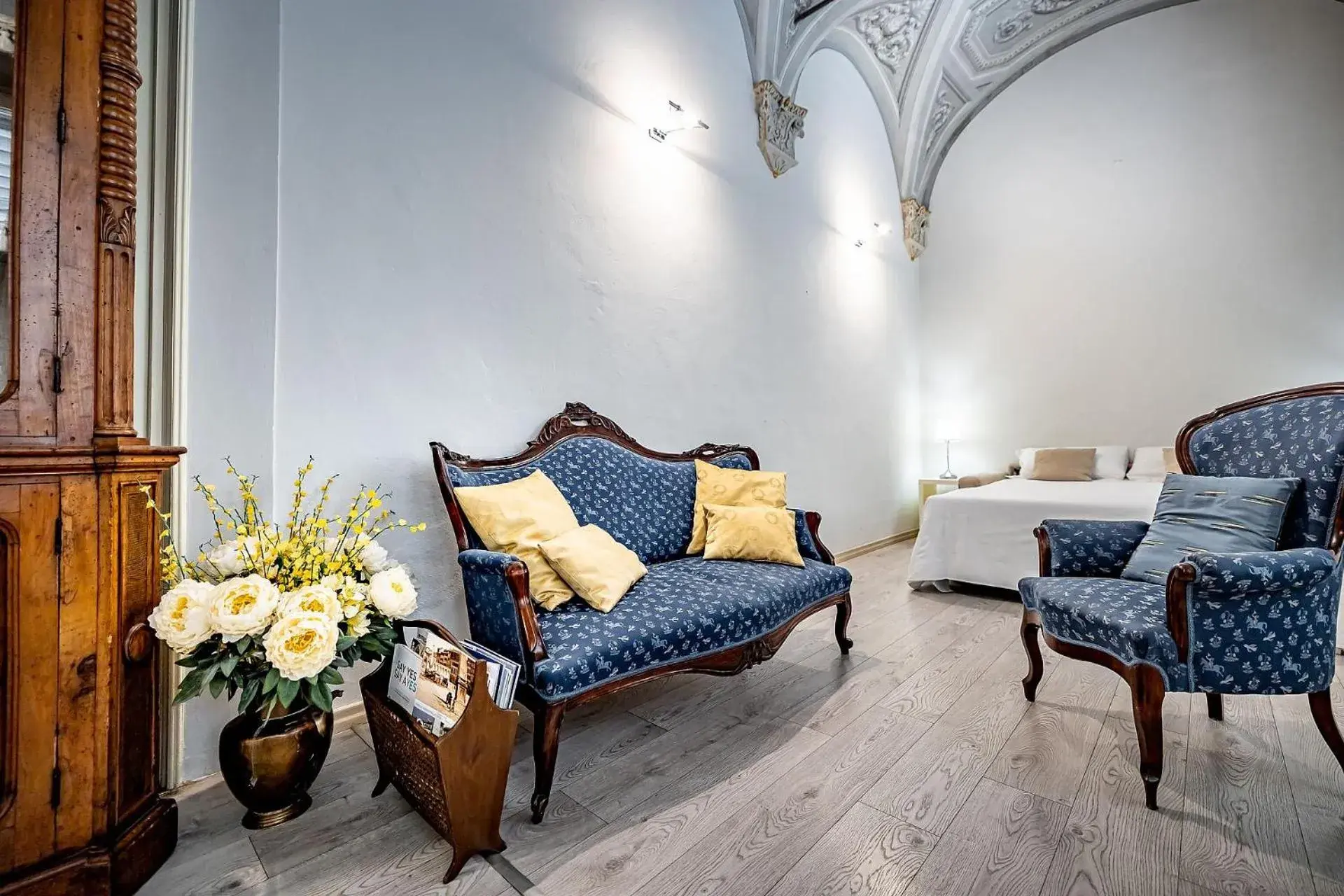 Living room in Residenza d'Epoca Palazzo Riblet Living room in Residenza d'Epoca Palazzo Riblet