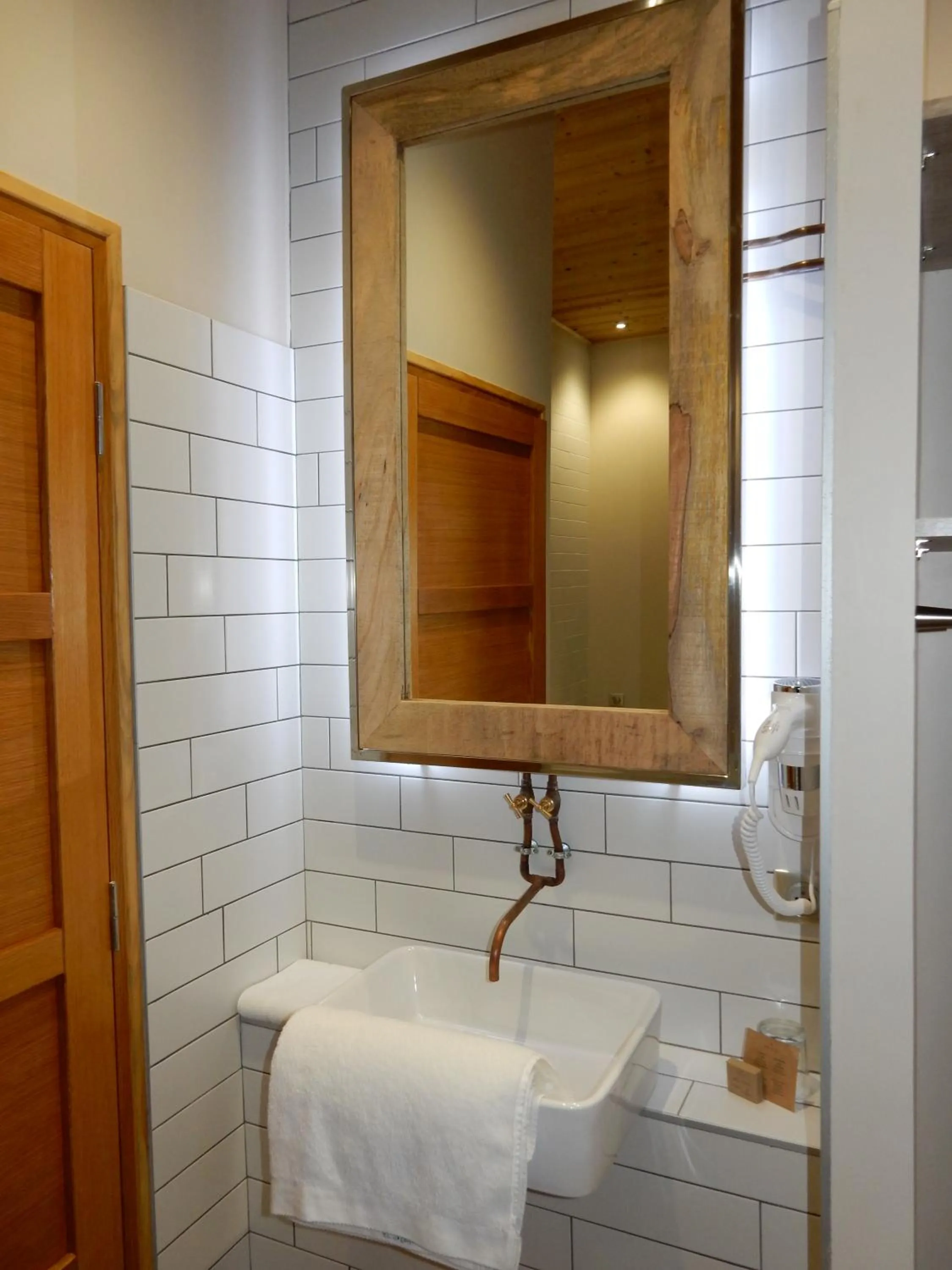 Shower in What Else Hotel