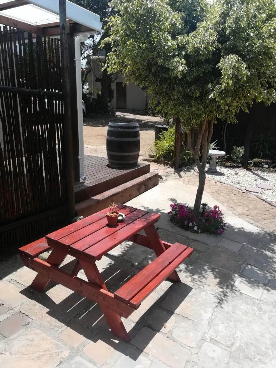 Patio in The Birdhouse Bed & Breakfast #NO Loadshedding #Solar Energy